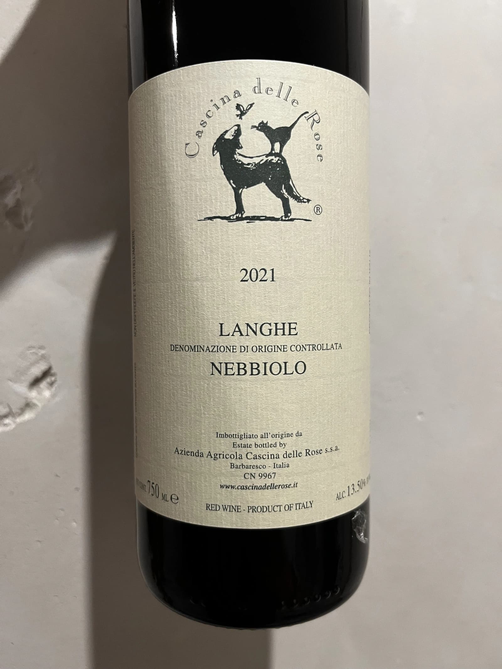 Cascina delle Rose Langhe Nebbiolo 2021