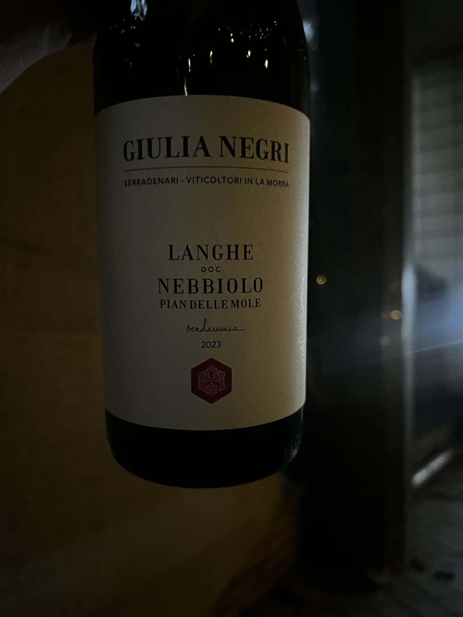 Giulia Negri Langhe Nebbiolo Pian delle Mole 2023