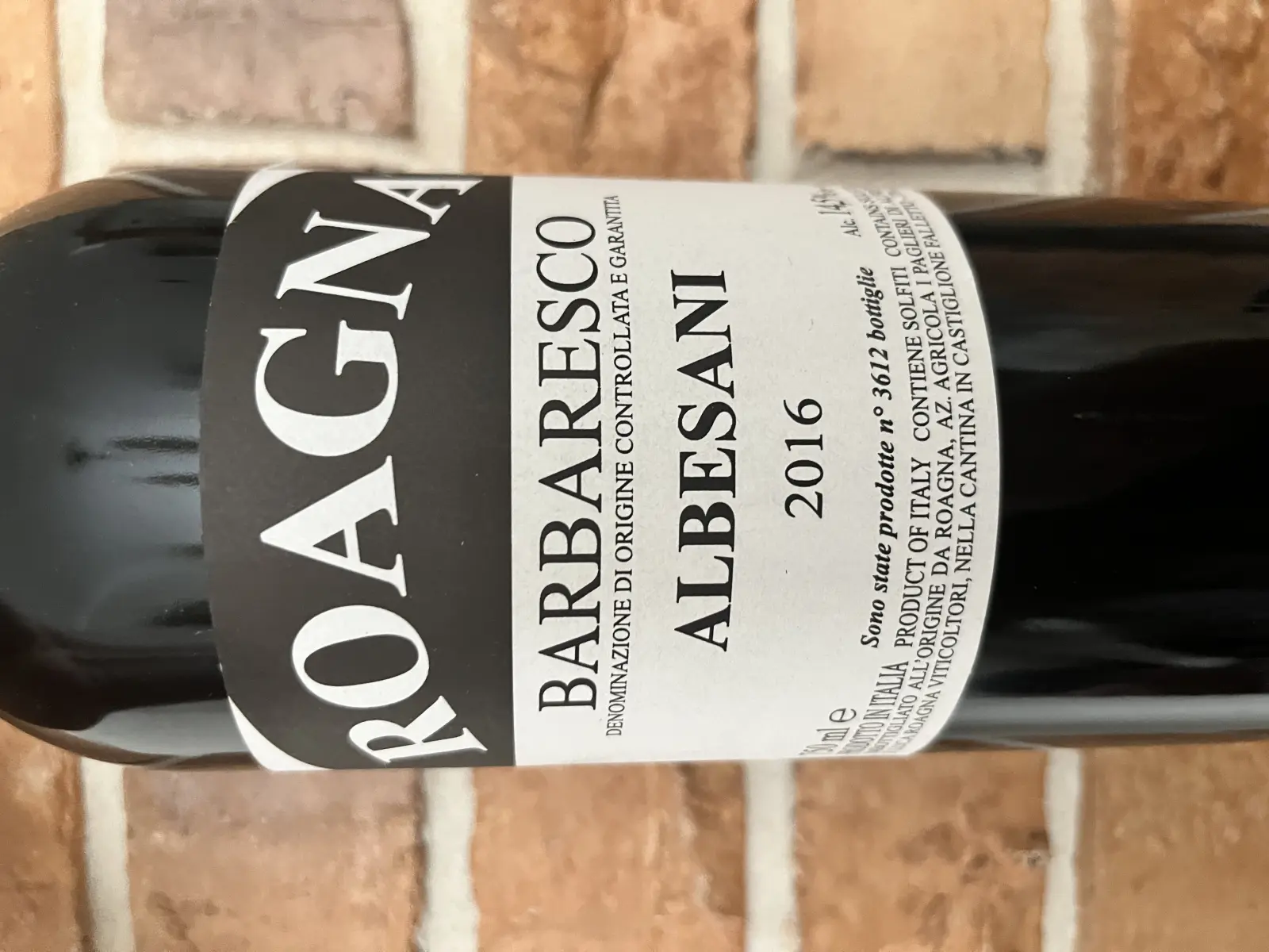 Roagna Barbaresco Albesani 2016