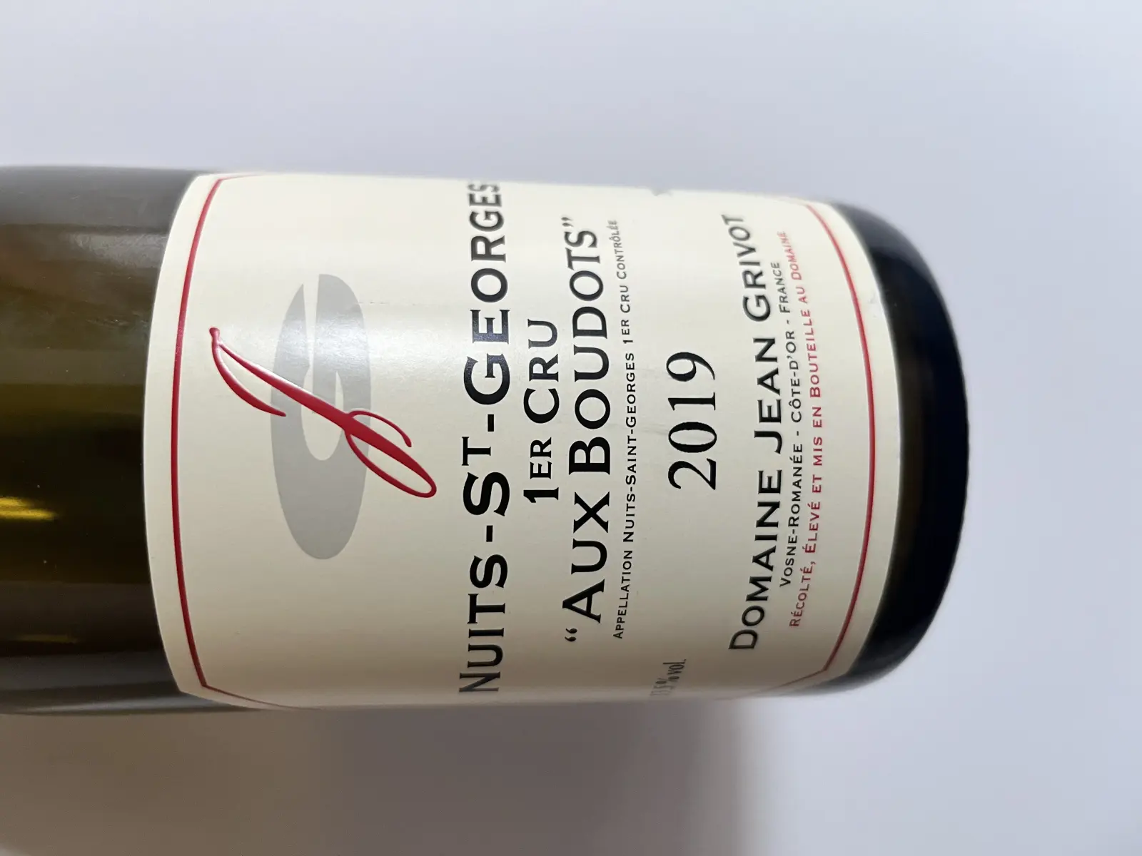 Jean Grivot Nuits-Saint-Georges 1er Cru Aux Boudots 2019