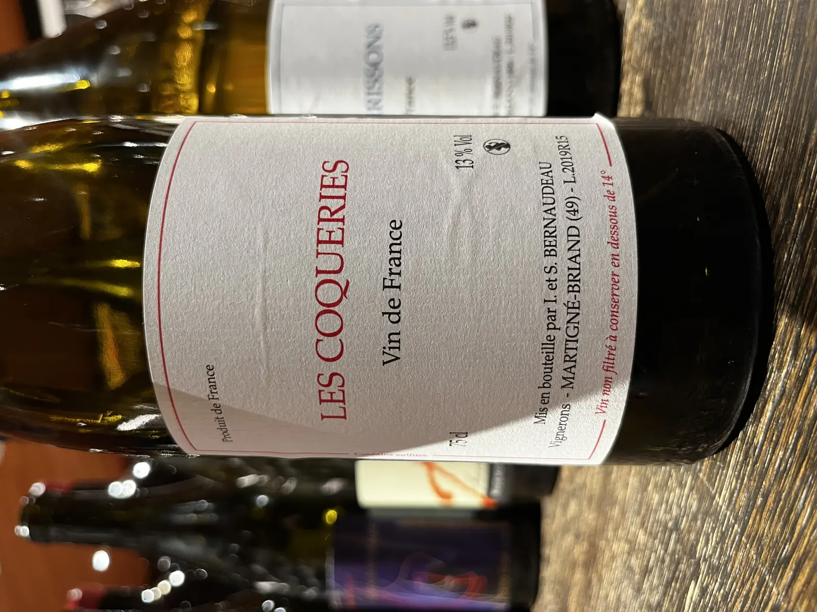 Stephane Bernaudeau Les Coqueries 2019