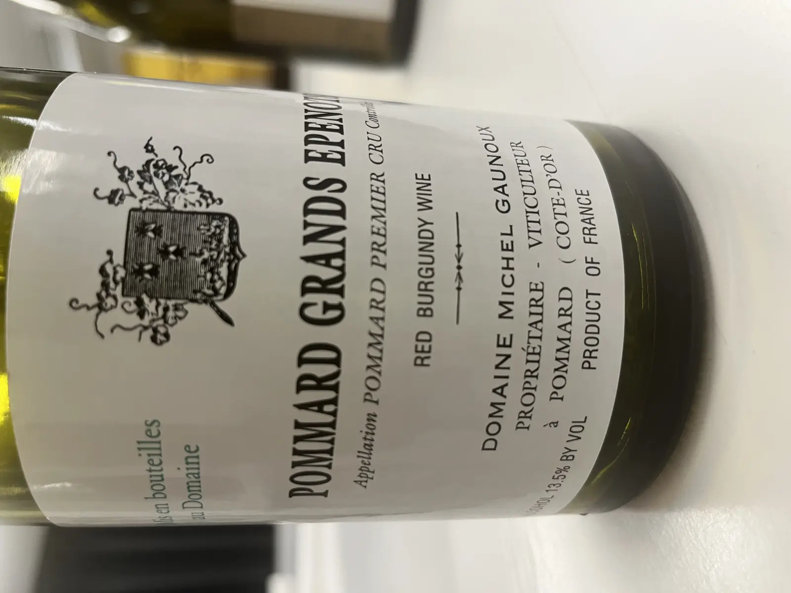 Domaine Michel Gaunoux Pommard Grands Epenotes 2011