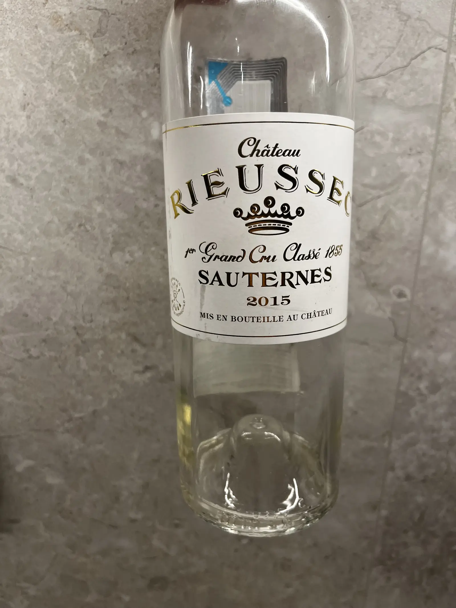 Château Rieussec Sauternes 2015