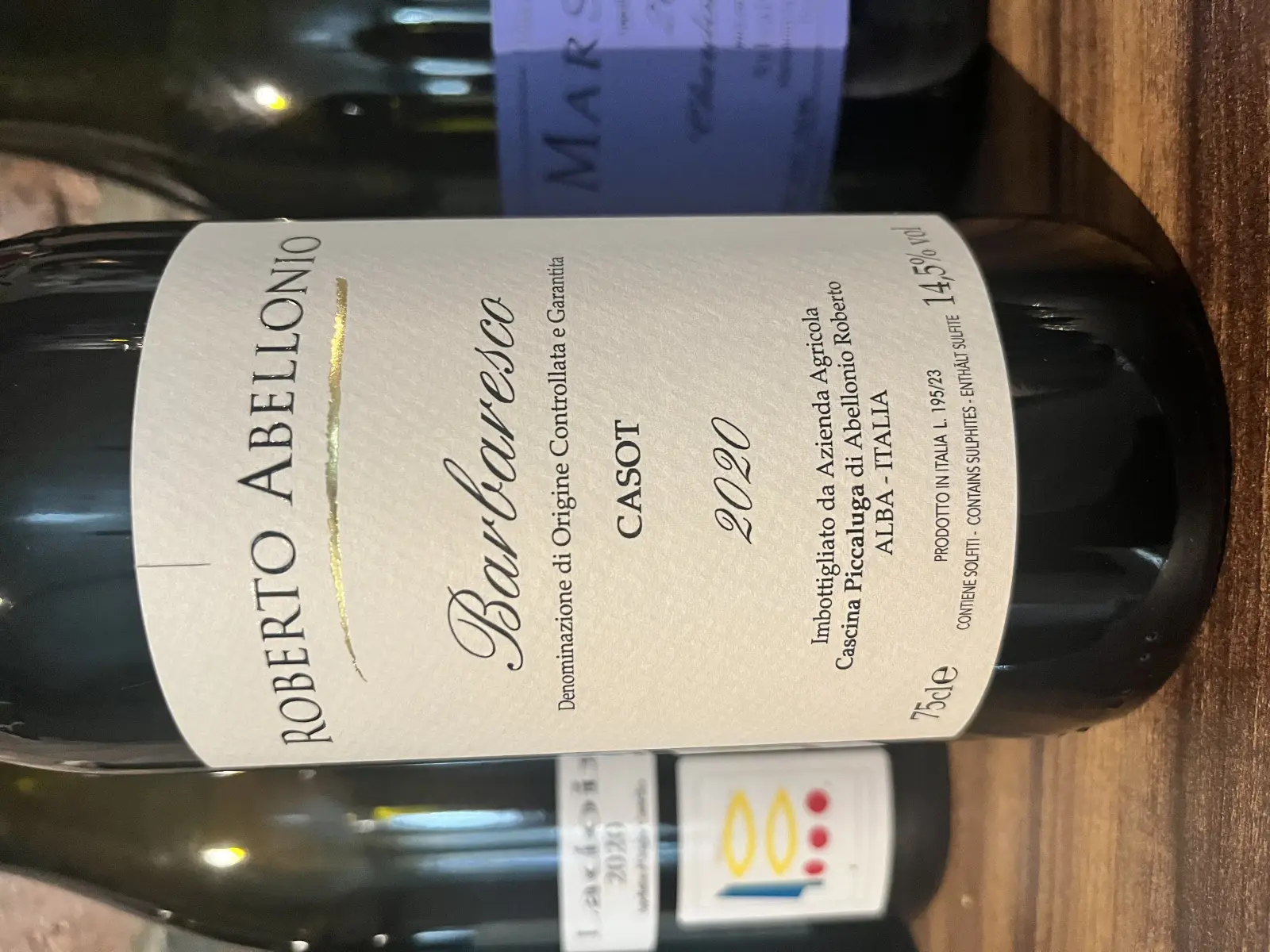 Cascina Piccaluga di Abellonio Roberto Barbaresco Casot 2020