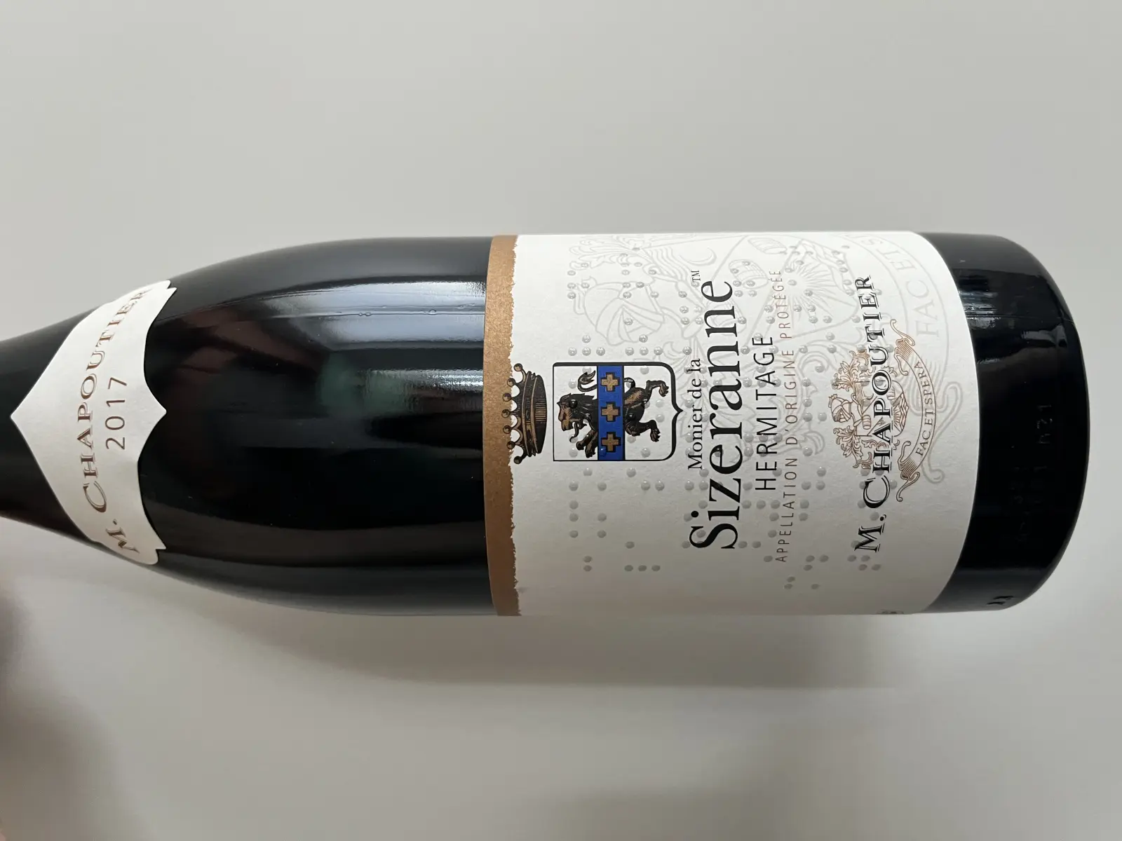 Chapoutier Monier de la Sizeranne Hermitage 2017