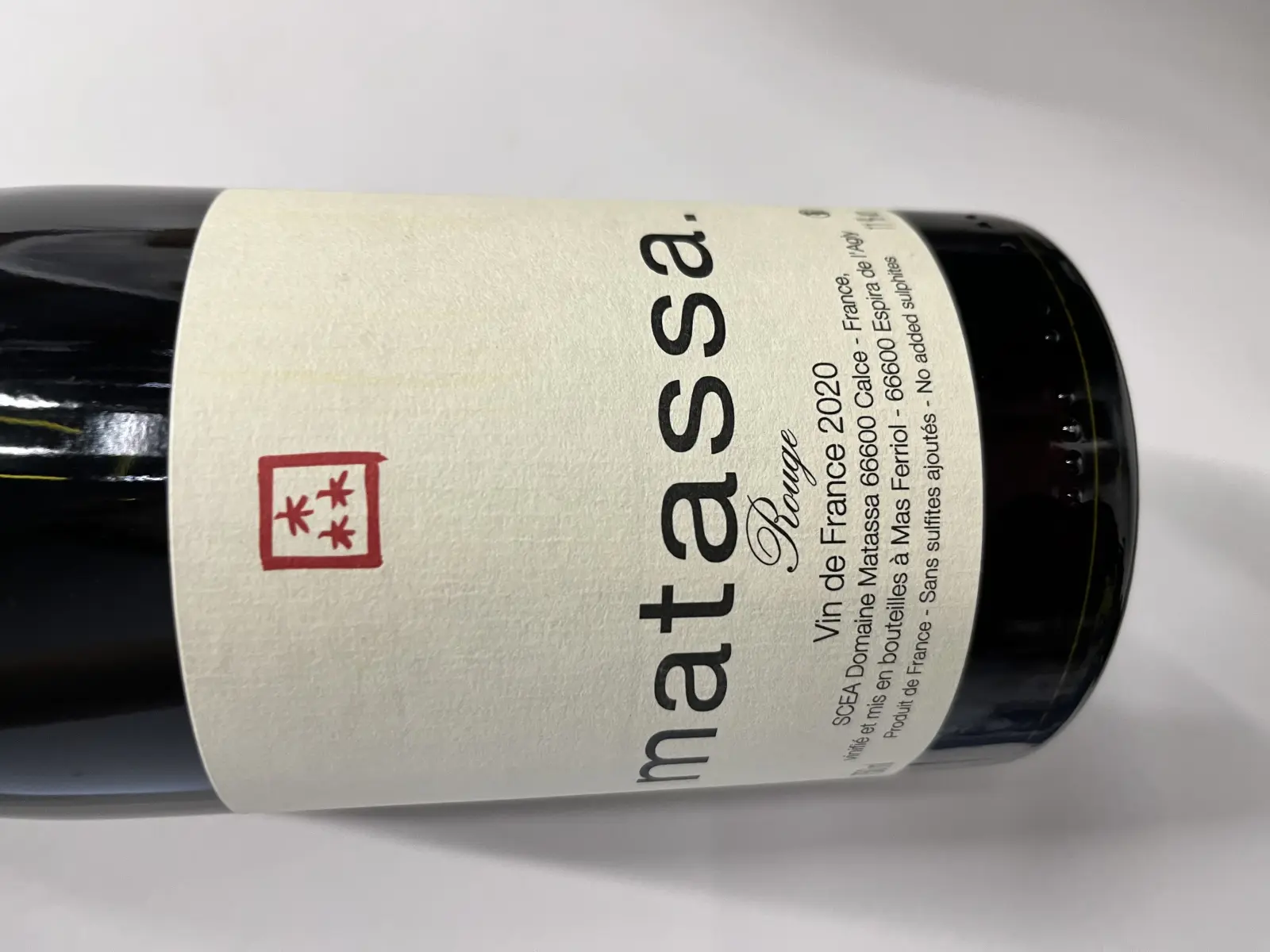 Matassa Rouge 2020