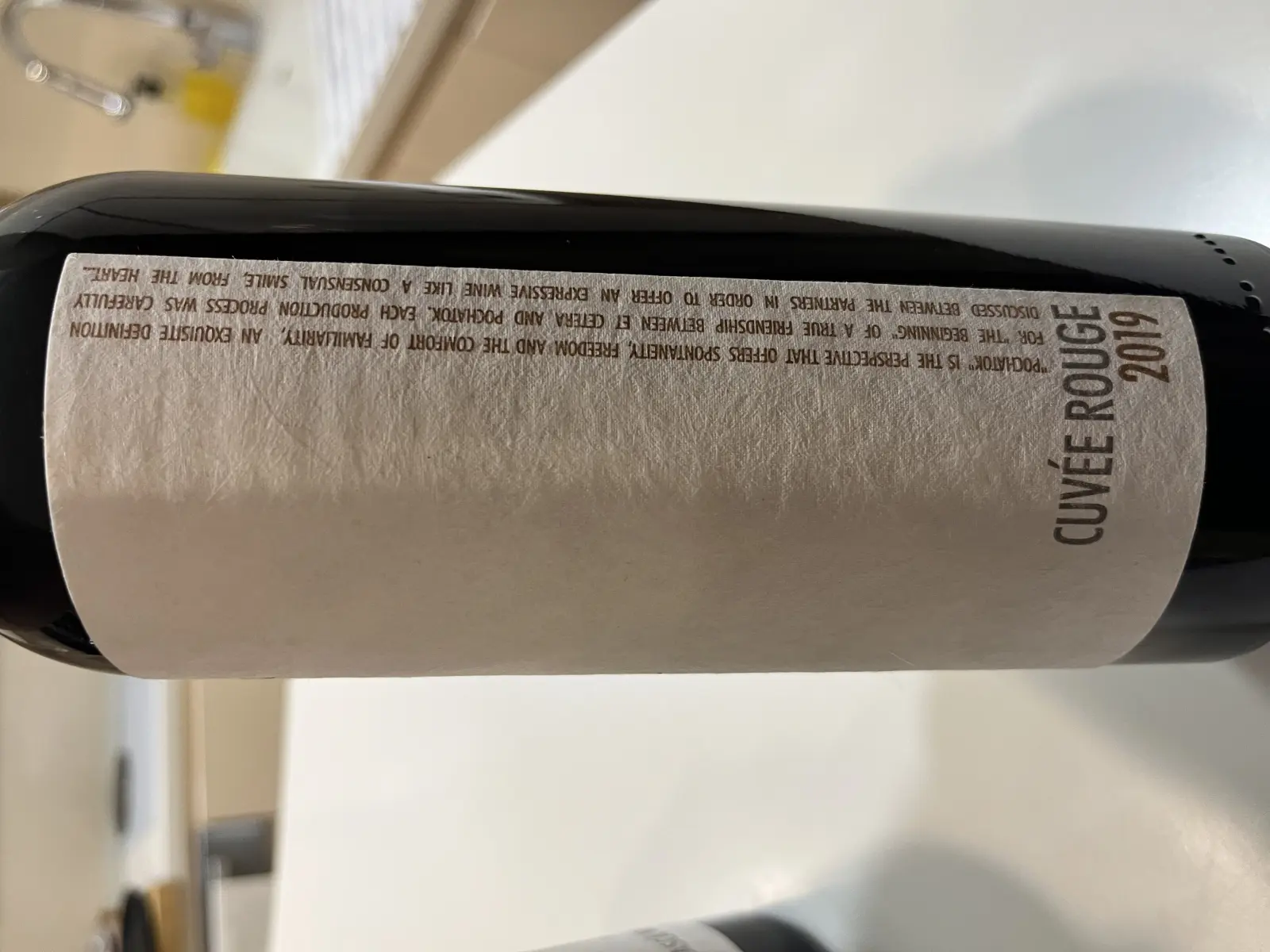 Et Cetera Pochatok Cuvée Rouge 2019