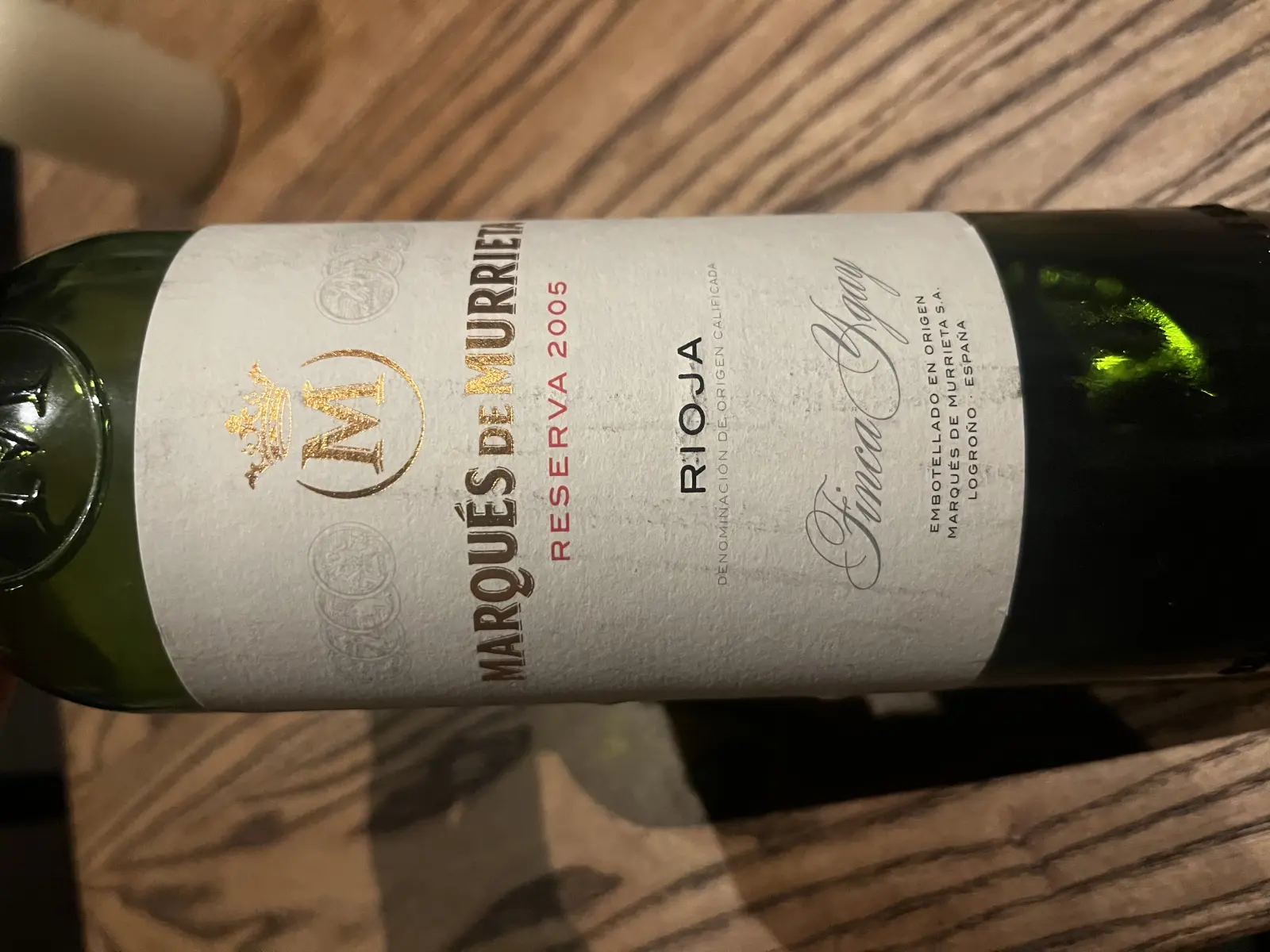 Marques de Murrieta Finca Ygay Reserva 2005