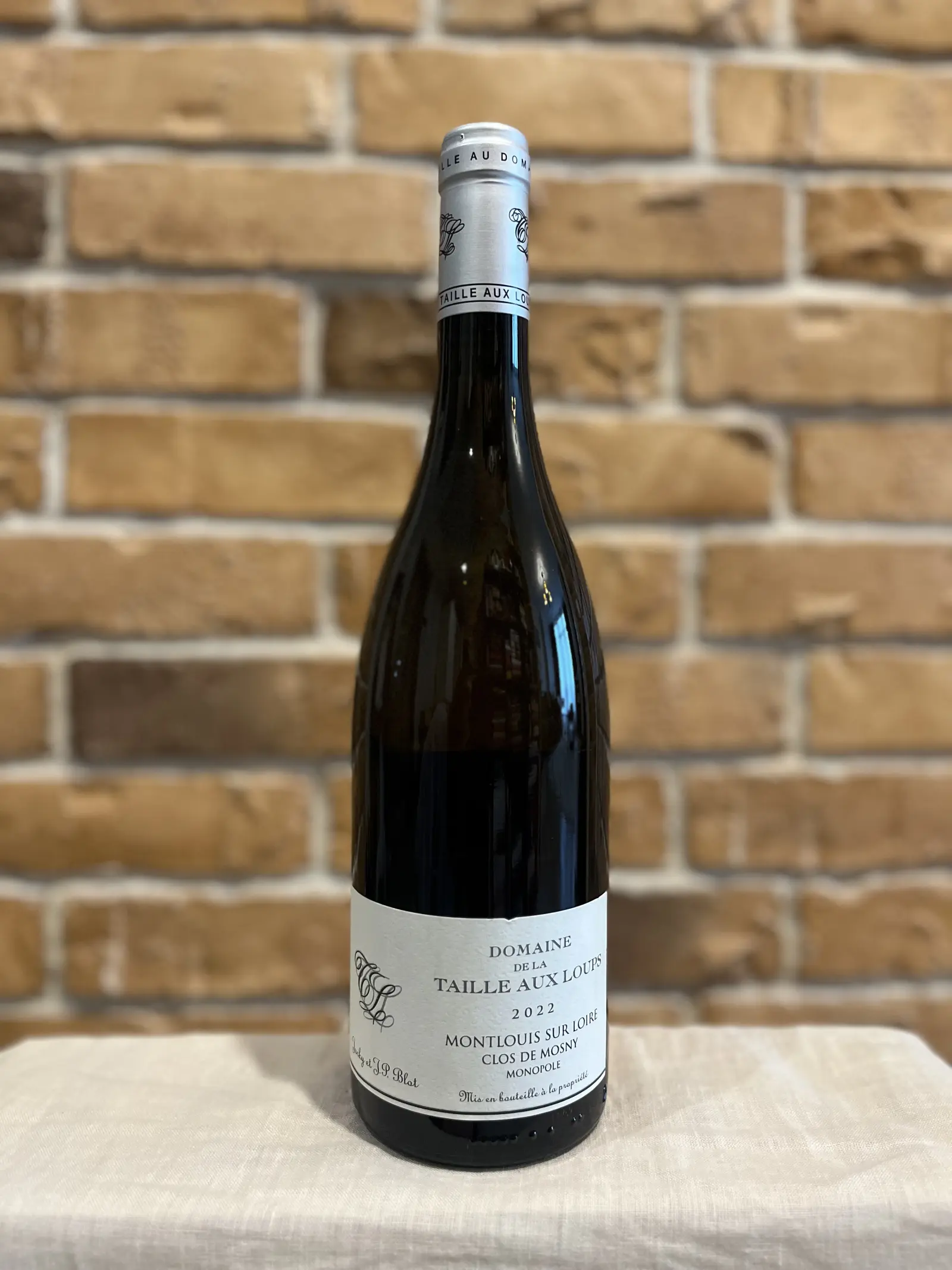Domaine de la Taille Aux Loups Montlouis Sur Loire Clos de Mosny Monopole 2022