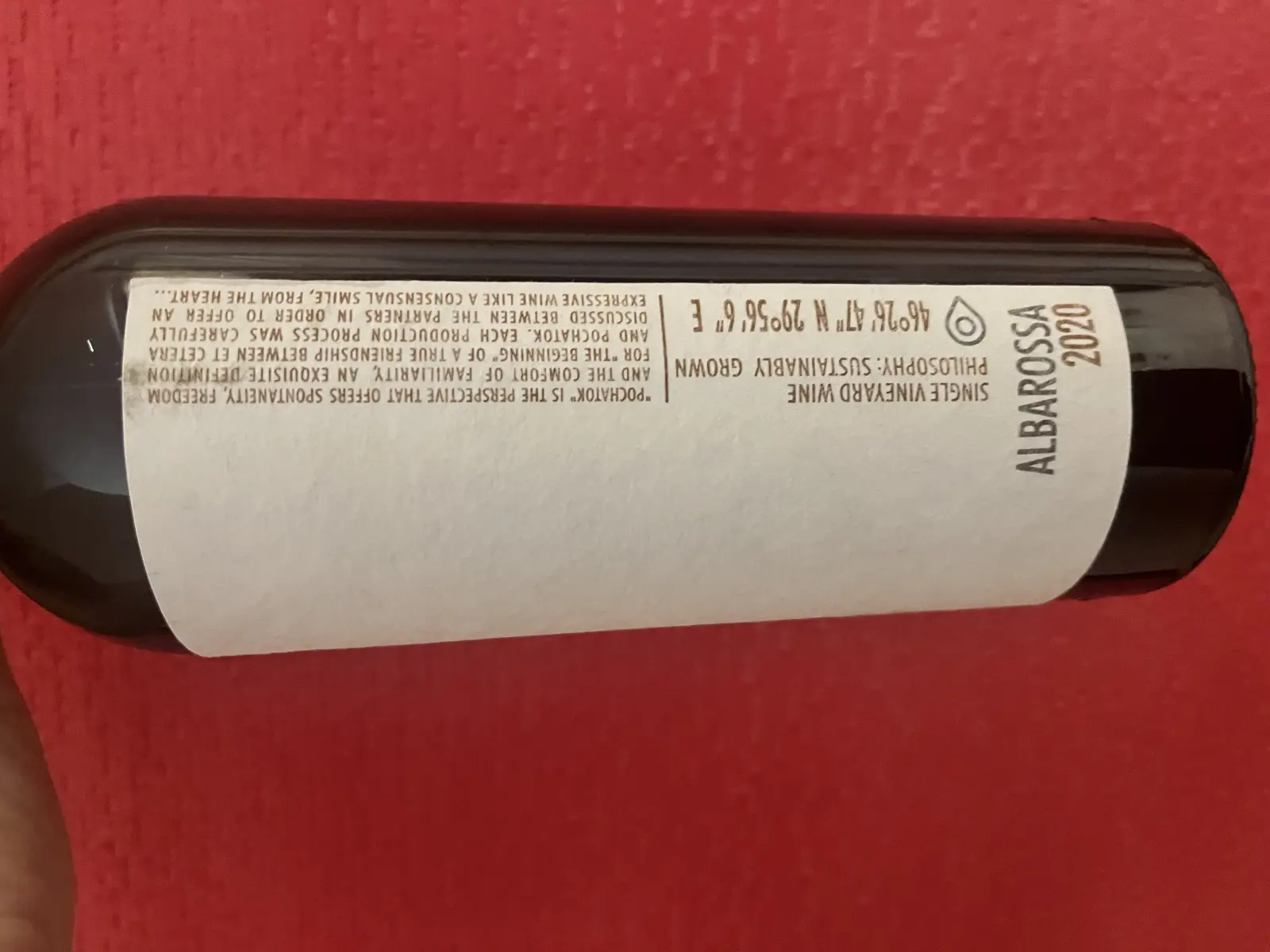 Et Cetera Pochatok Albarossa 2020