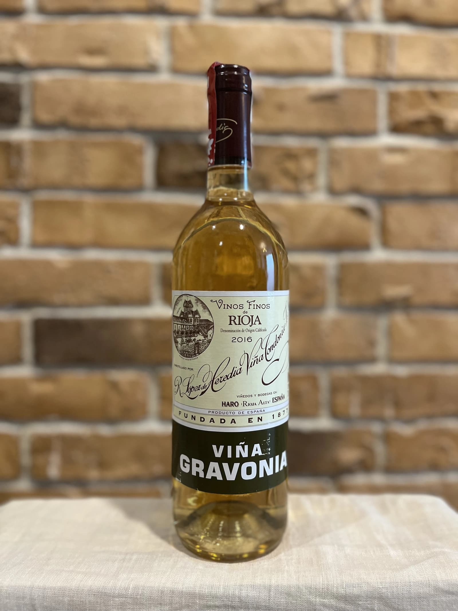 R. López de Heredia Viña Gravonia Blanco Crianza 2016