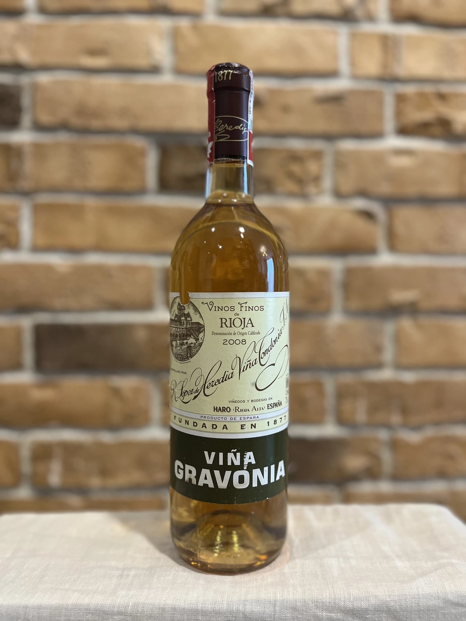 R. López de Heredia Viña Gravonia Blanco Crianza 2008