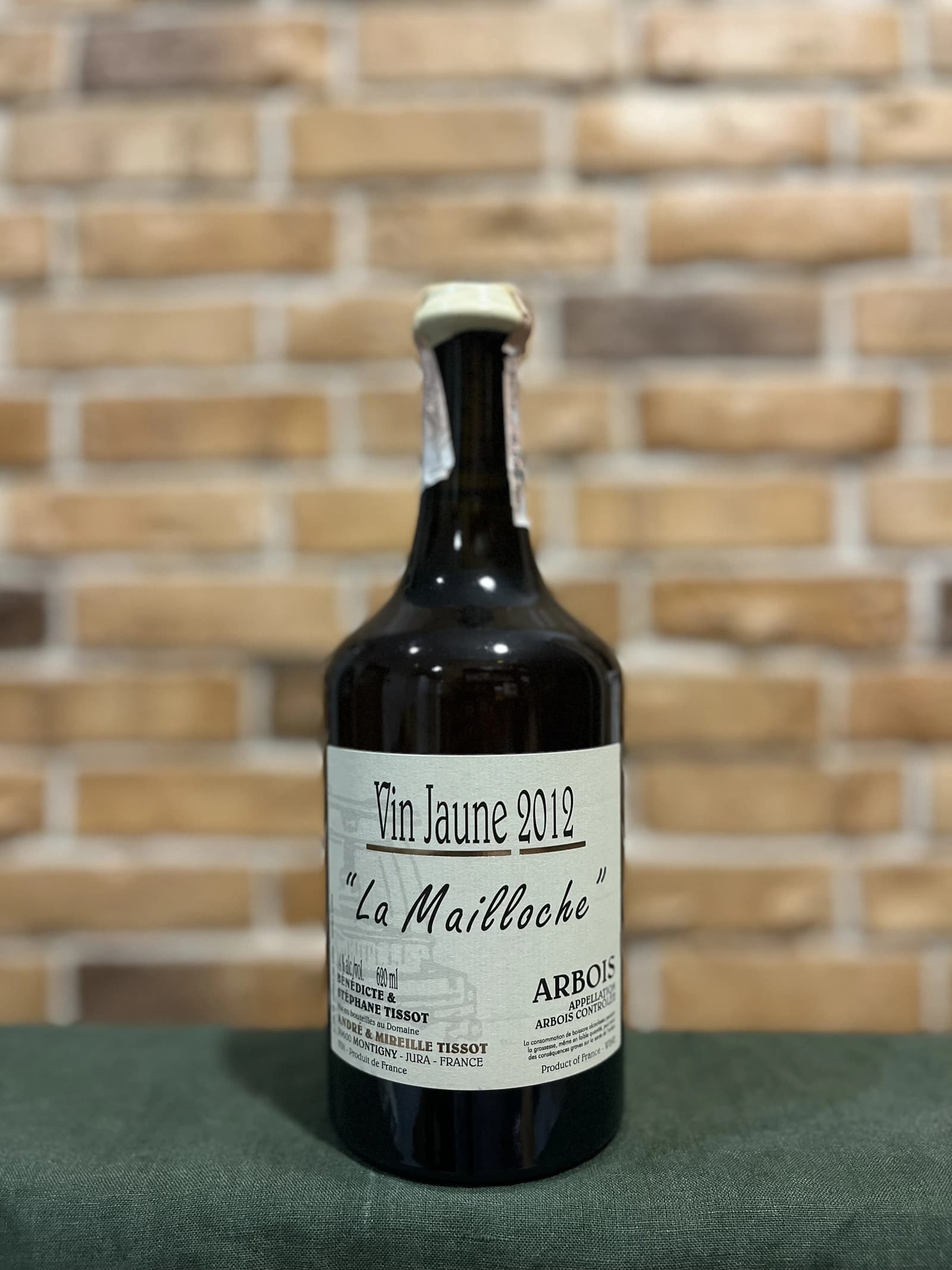 Andre et Mireille Tissot La Mailloche Vin Jaune 2012