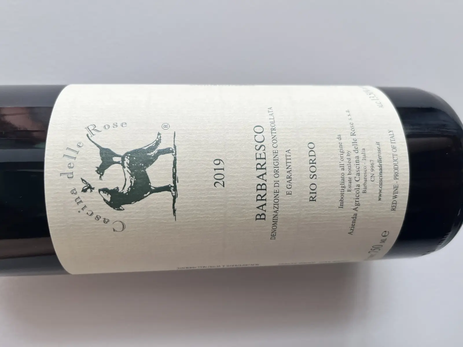 Cascina delle Rose Barbaresco Rio Sordo 2019