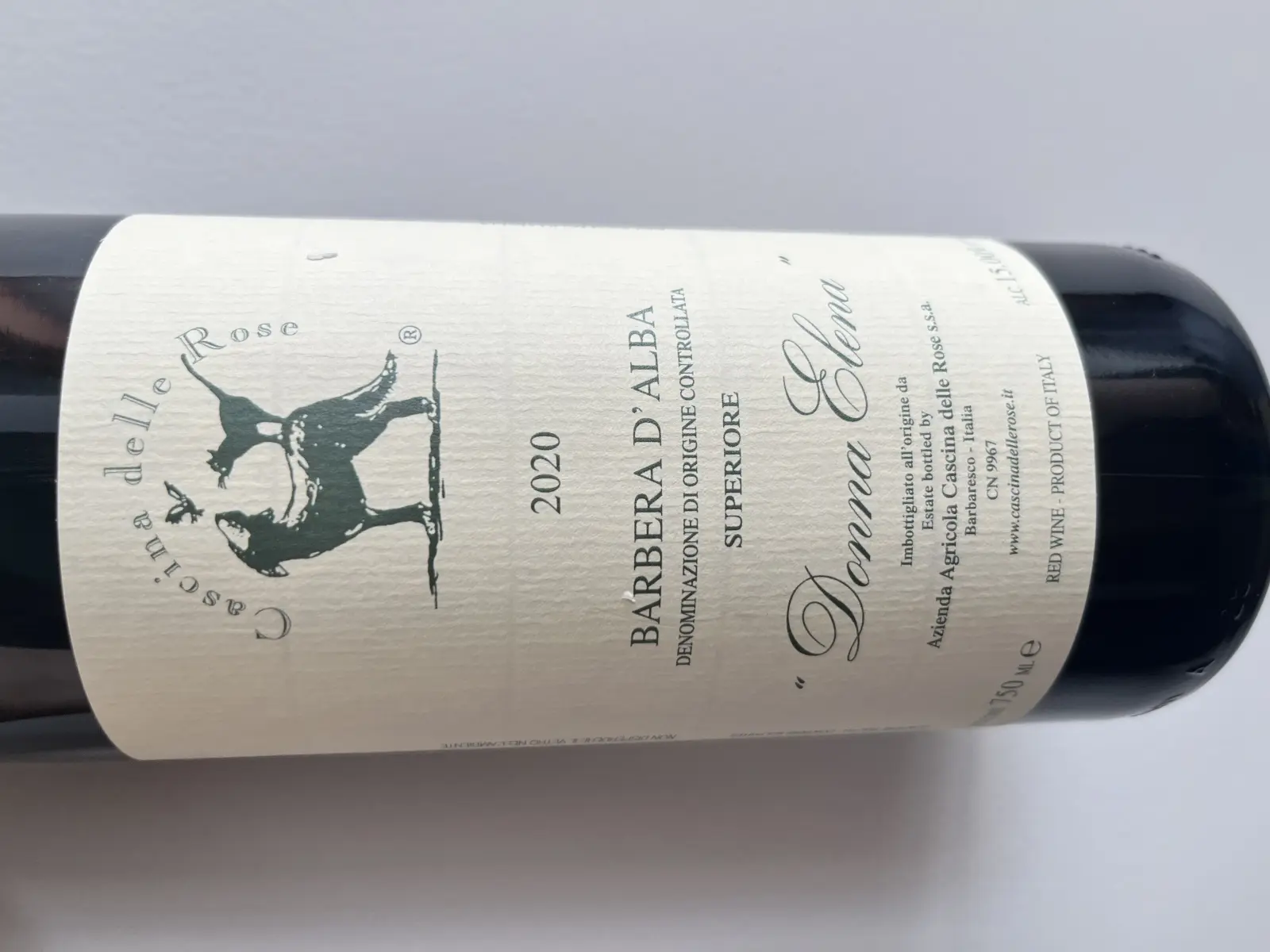 Cascina delle Rose Barbera d'Alba Donna Elena 2020