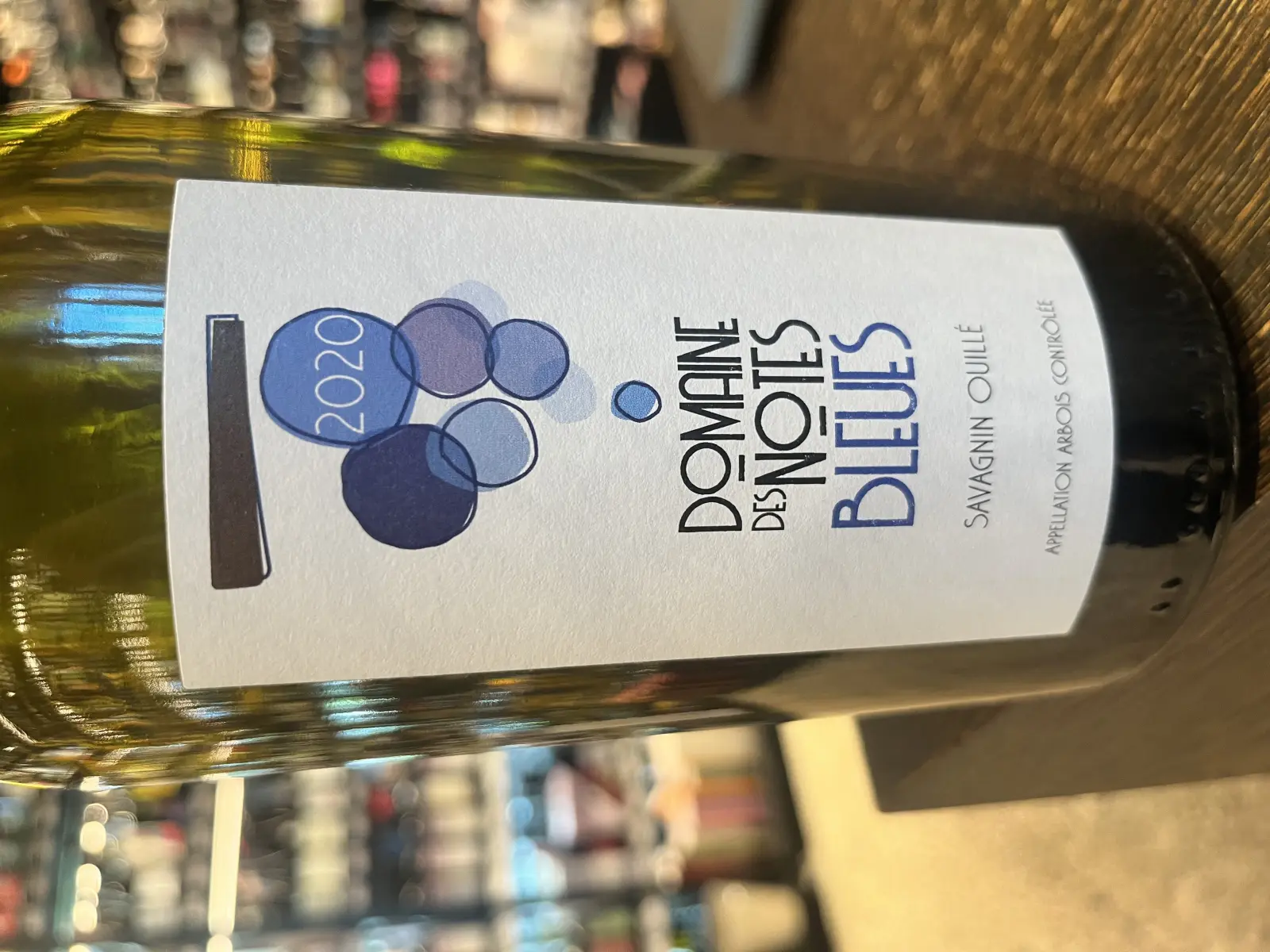 Domaine des Notes Bleues Savagnin Ouillé 2020