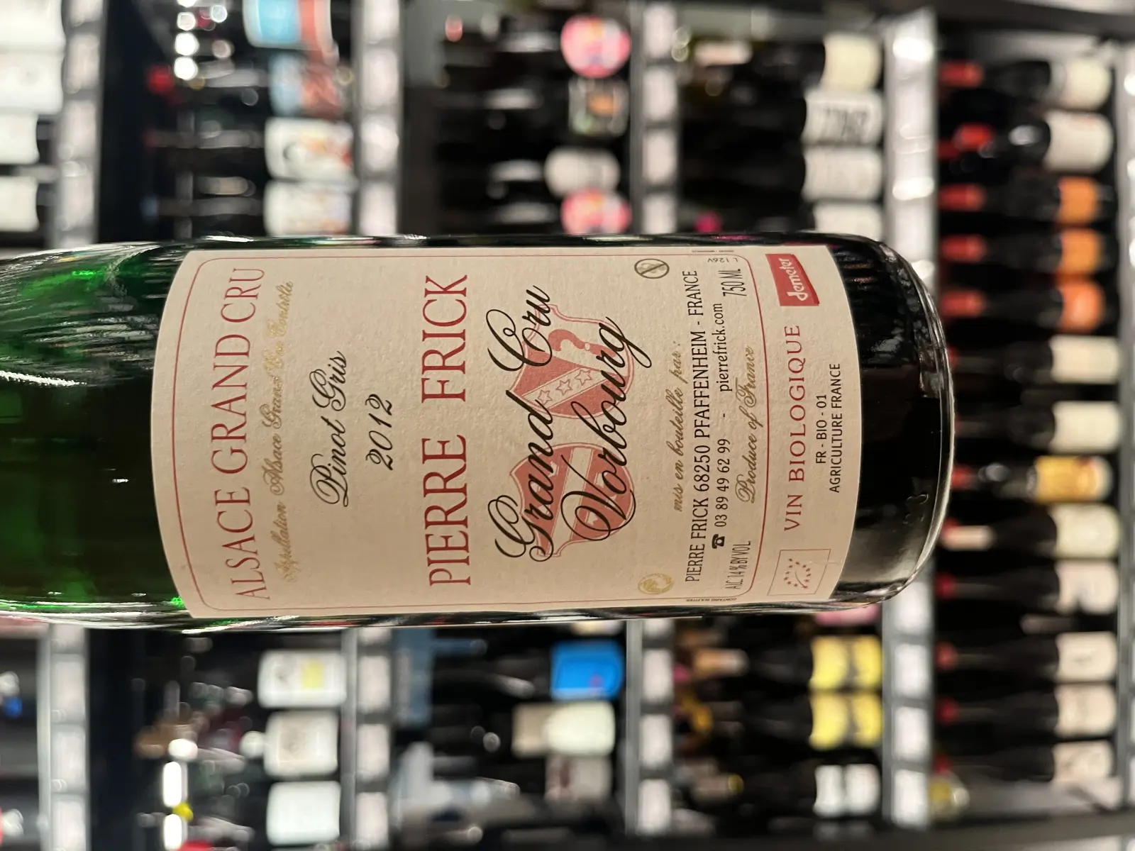 Pierre Frick Grand Cru Vorbourg Pinot Gris 2012