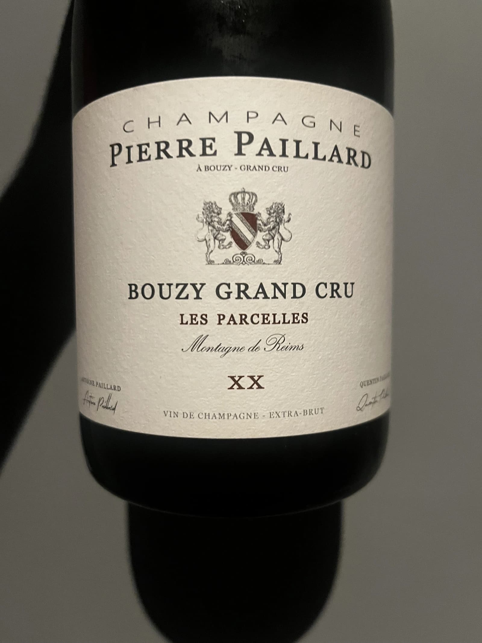 Pierre Paillard Bouzy Grand Cru Les Parcelles XX NV