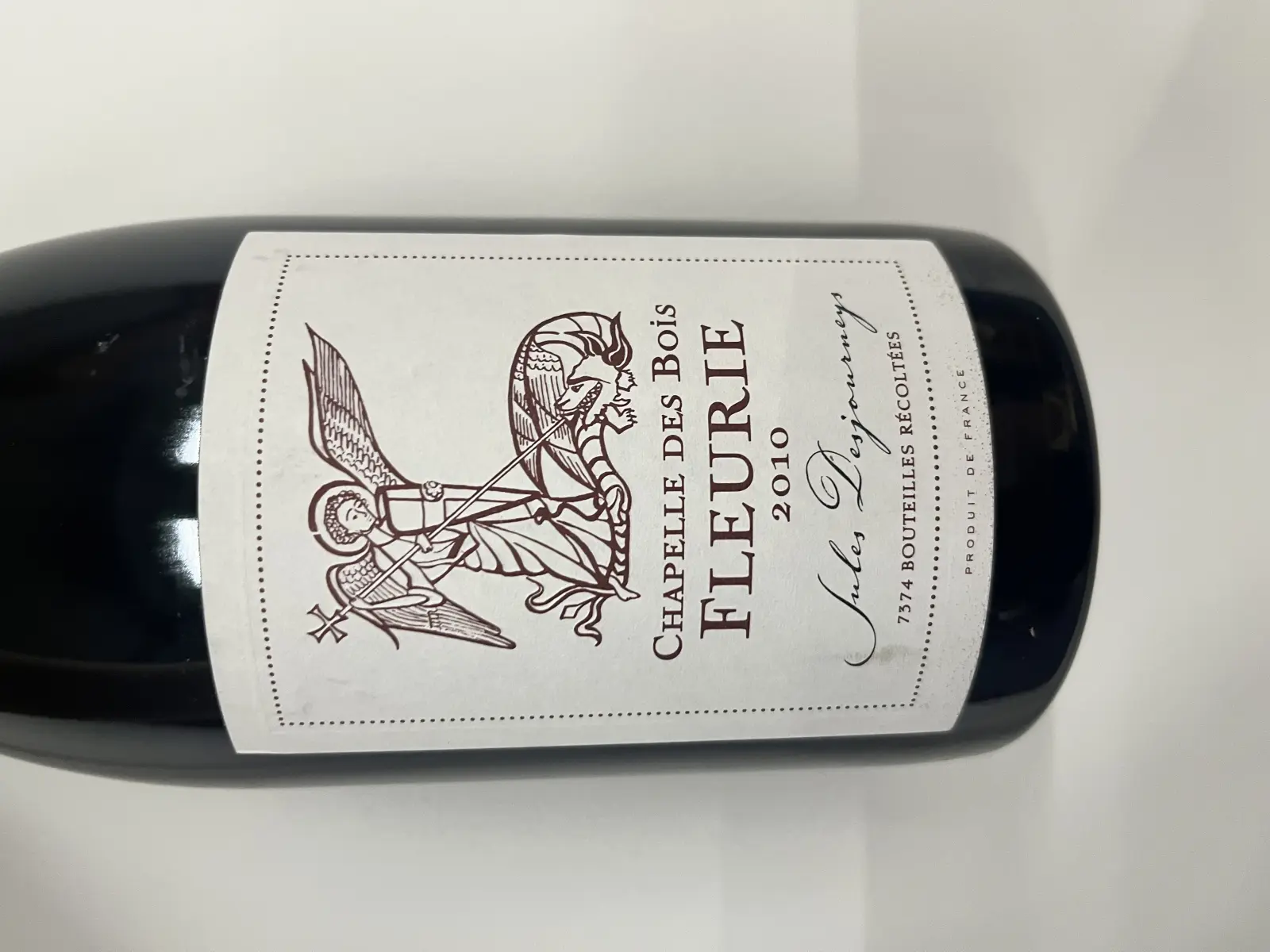 Jules Desjourneys Fleurie Chapelle des Bois 2010