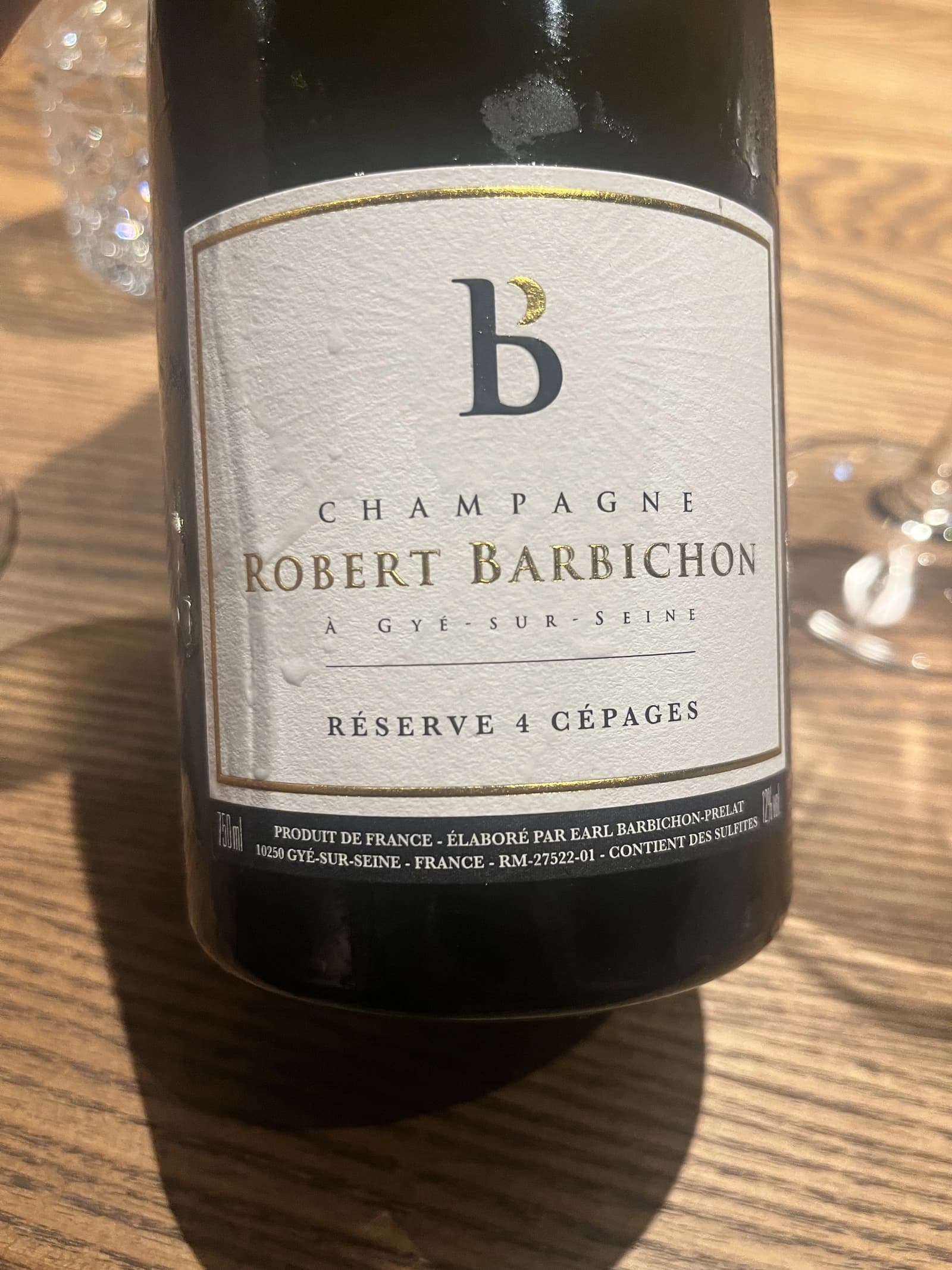 Robert Barbichon Réserve 4 Cèpages (2021) NV