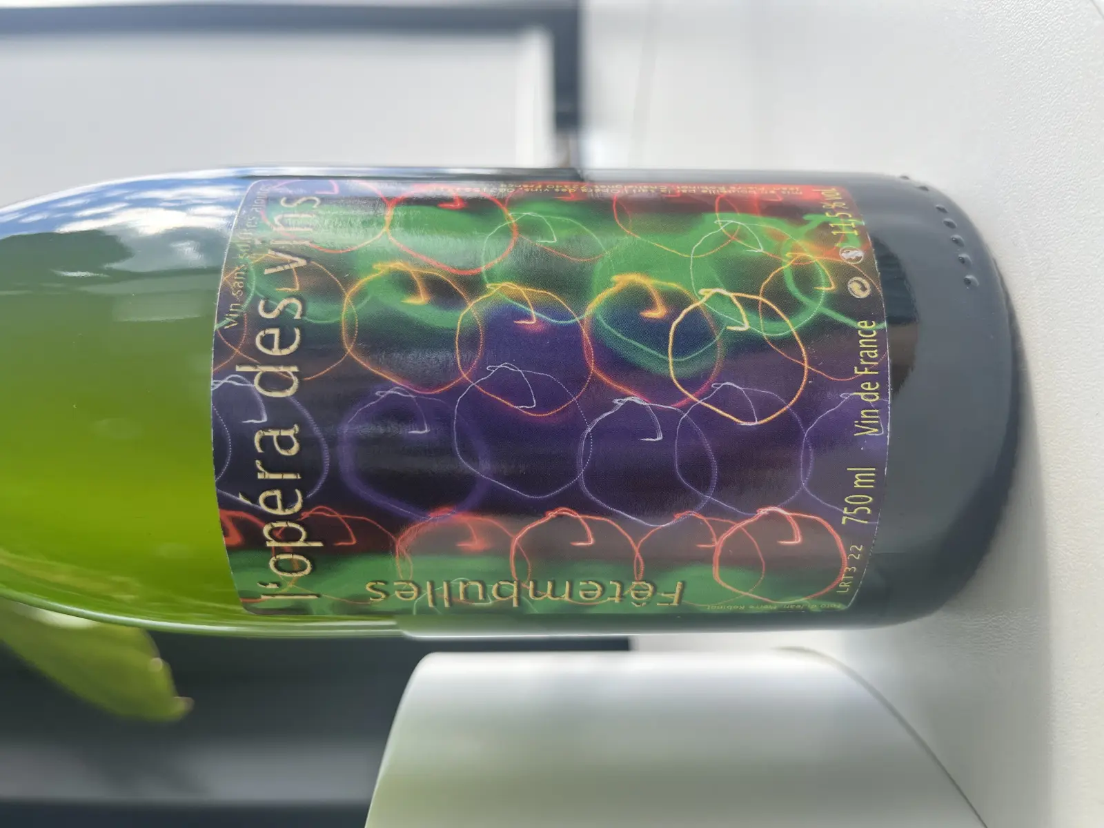 Jean-Pierre Robinot l'opéra des vins Fêtembulles 2022