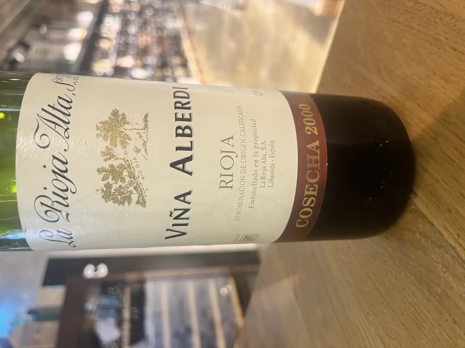 La Rioja Alta Viña Alberdi Crianza 2000