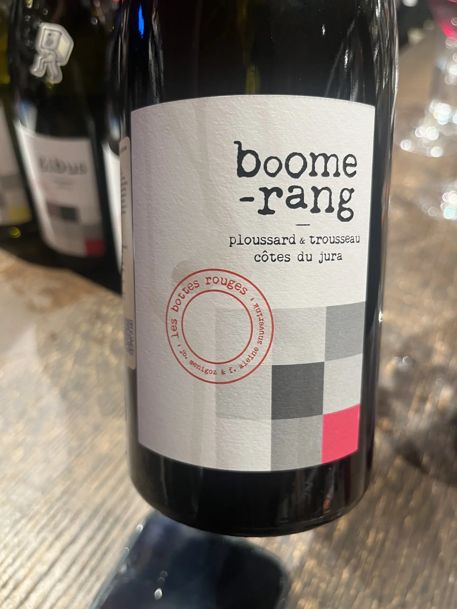 Les Bottes Rouges boomerang 2023