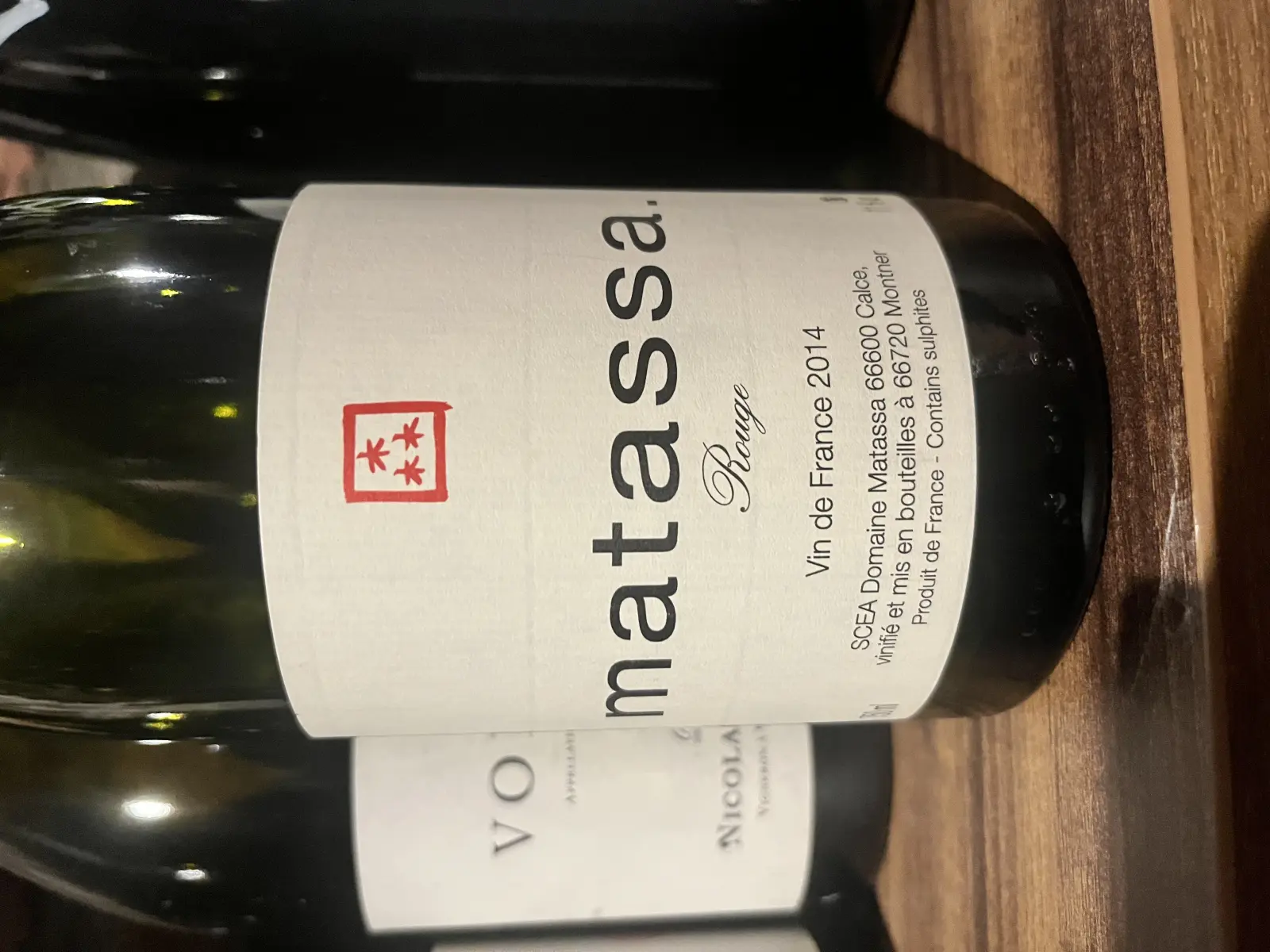 Matassa Rouge 2014