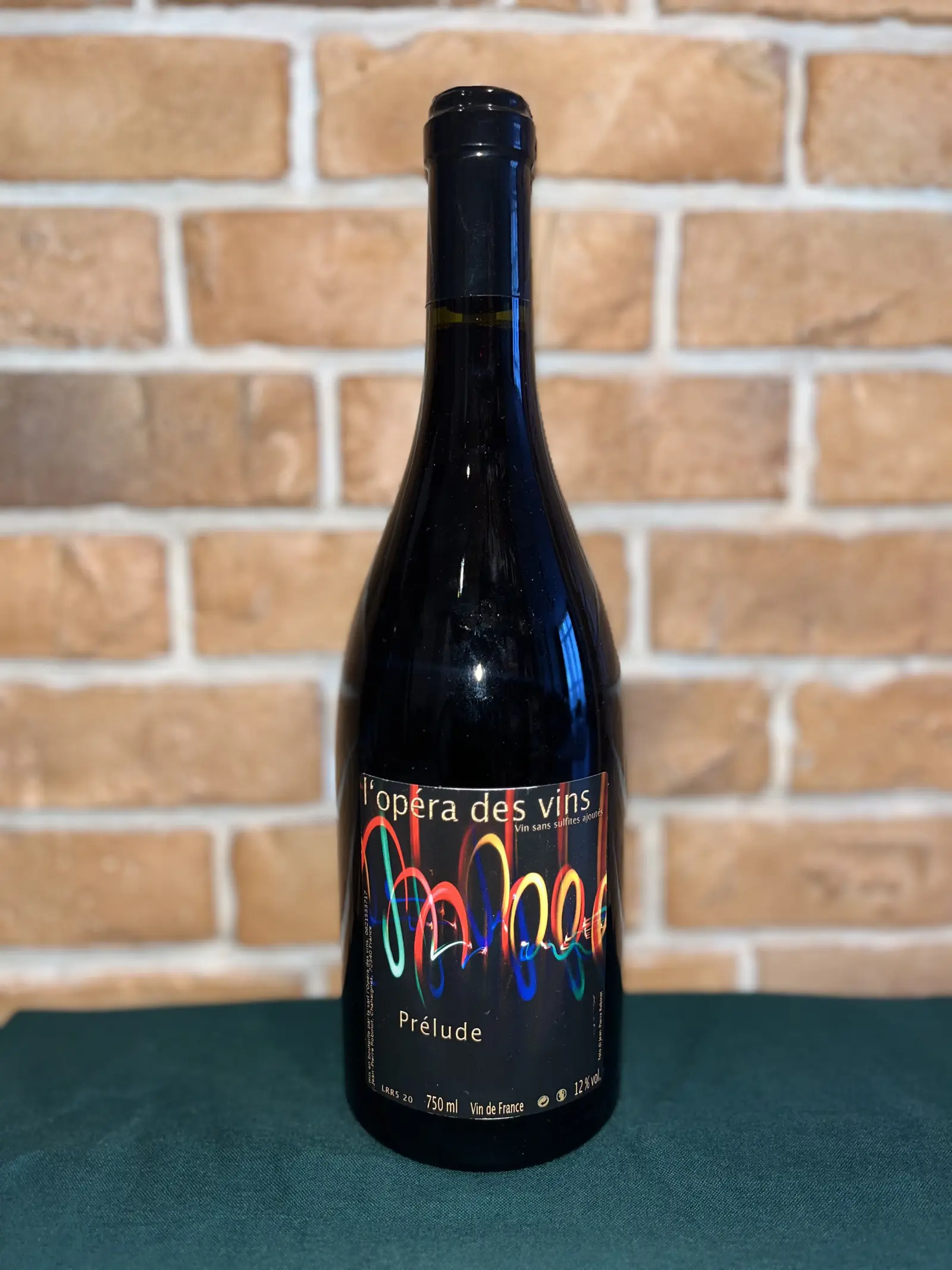 Jean-Pierre Robinot l'opéra des vins Prélude 2020