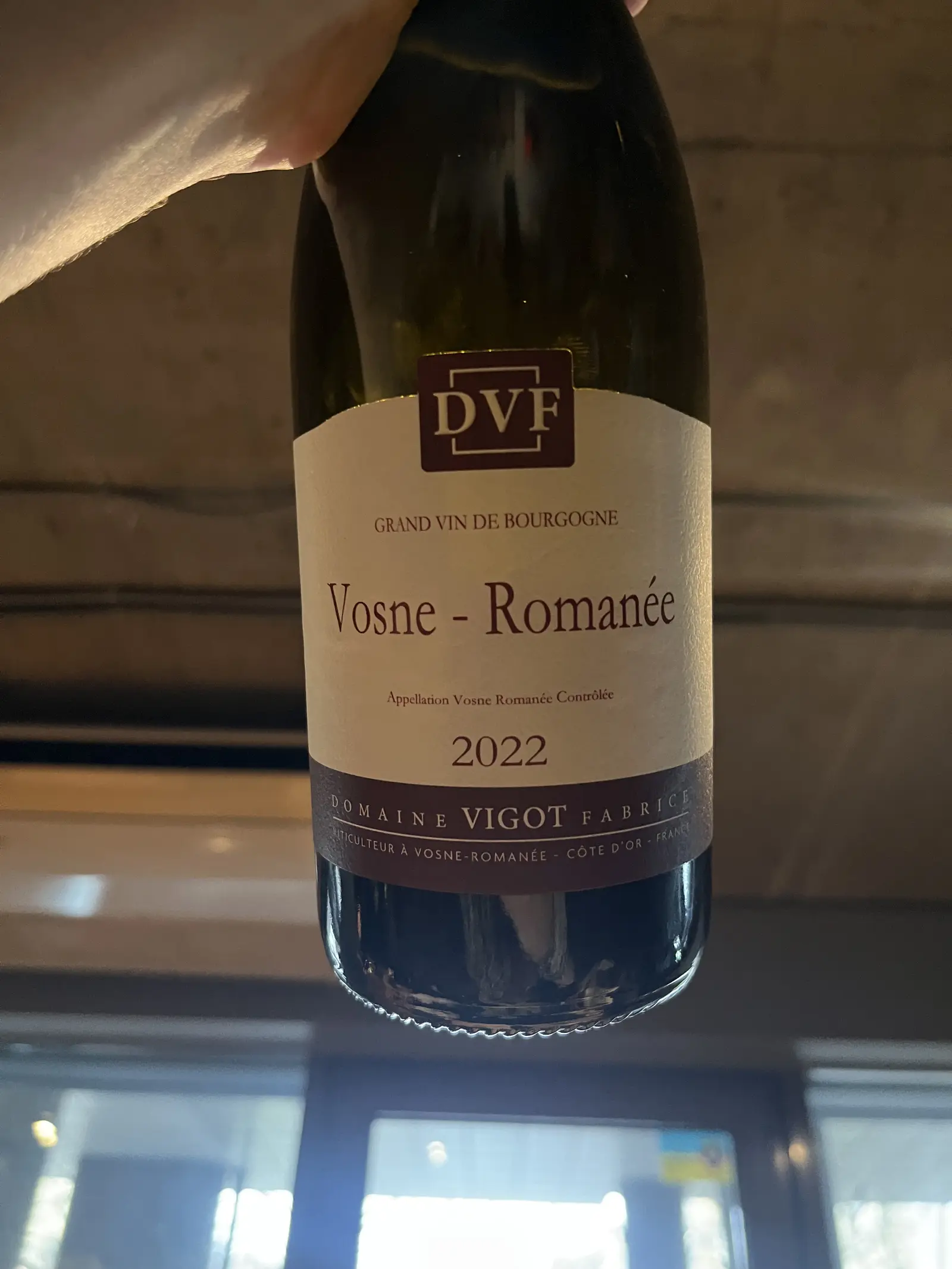 Domaine Vigot Fabrice Vosne-Romanée 2022