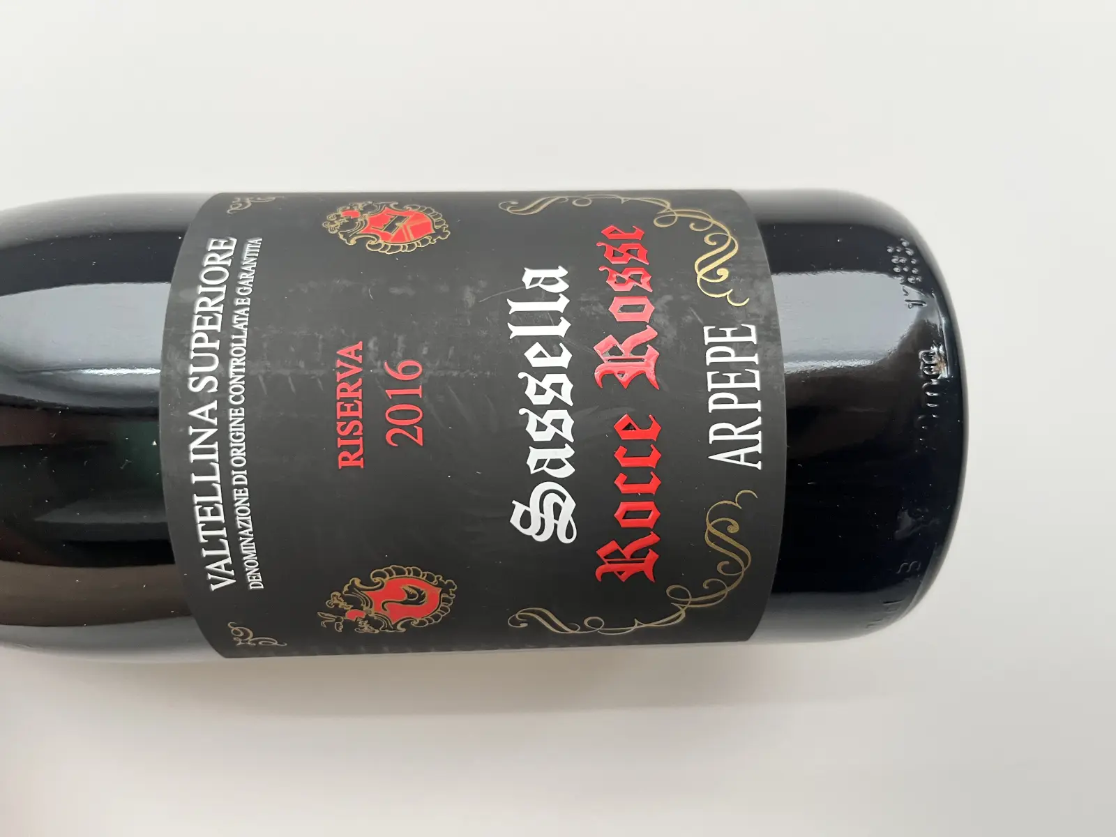 Arpepe Sassella Rocce Rosse Valtellina Superiore Riserva 2016