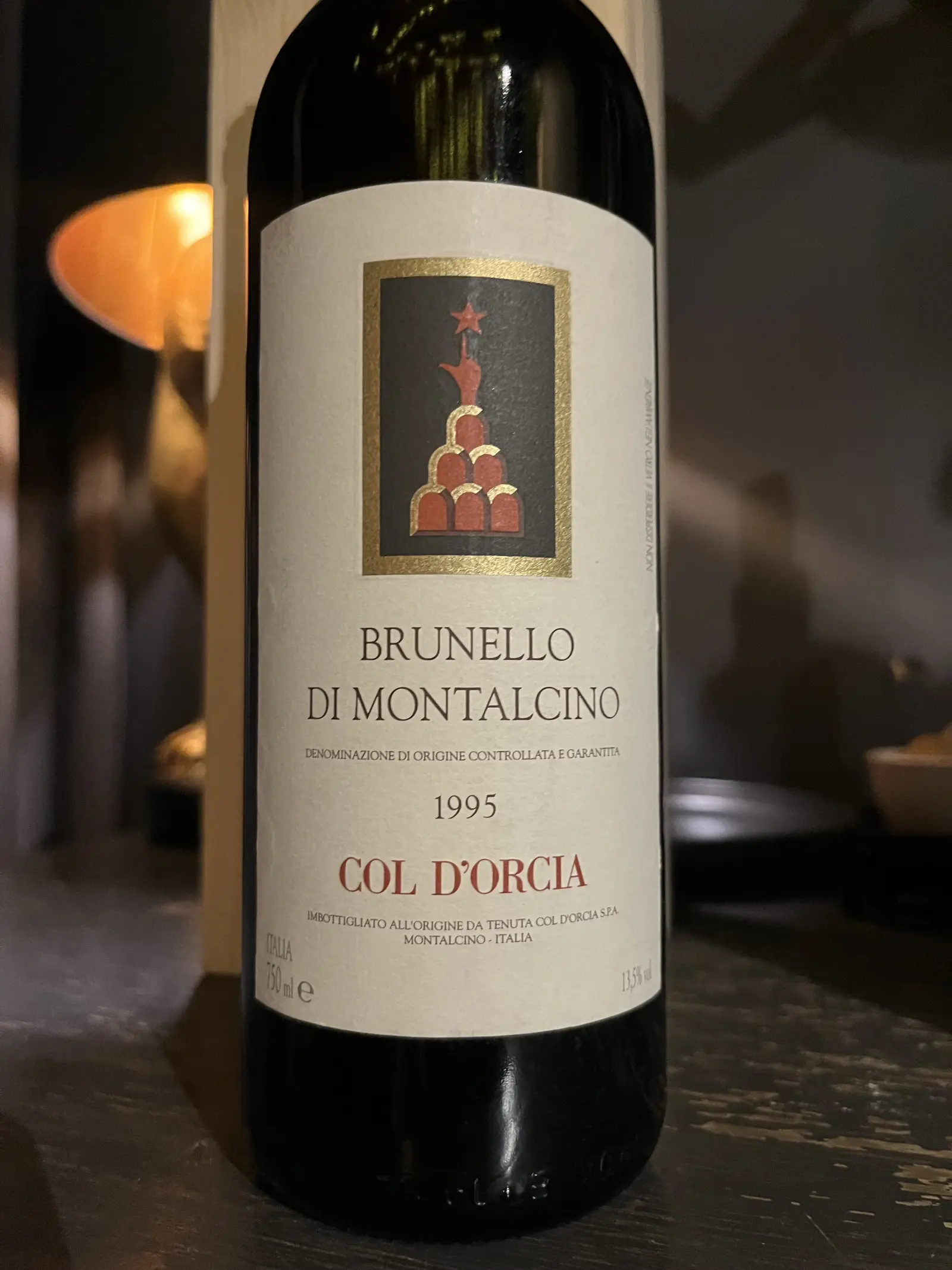 Col d'Orcia Brunello di Montalcino 1995