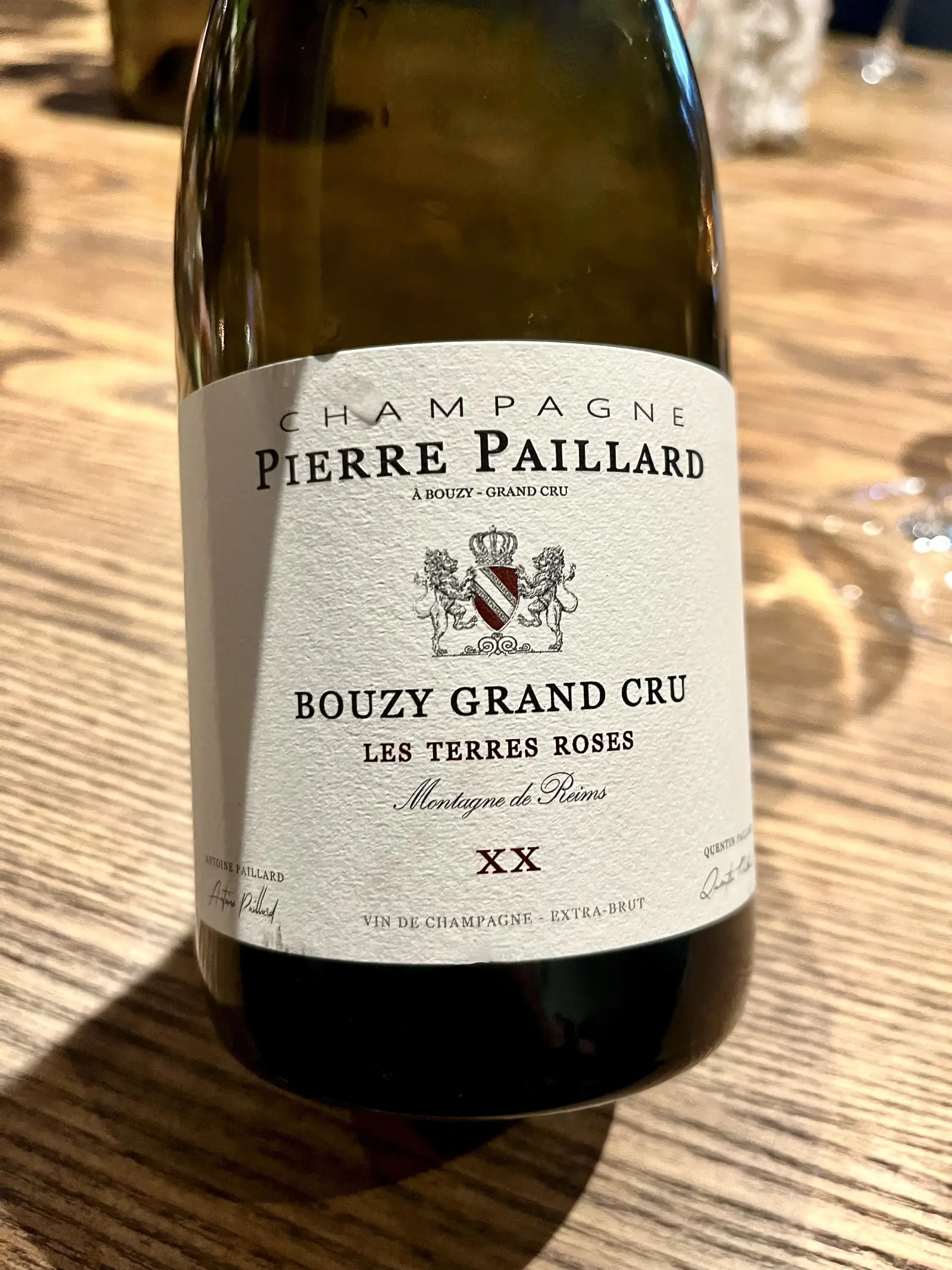 Pierre Paillard Bouzy Grand Cru Les Terres Roses XX NV