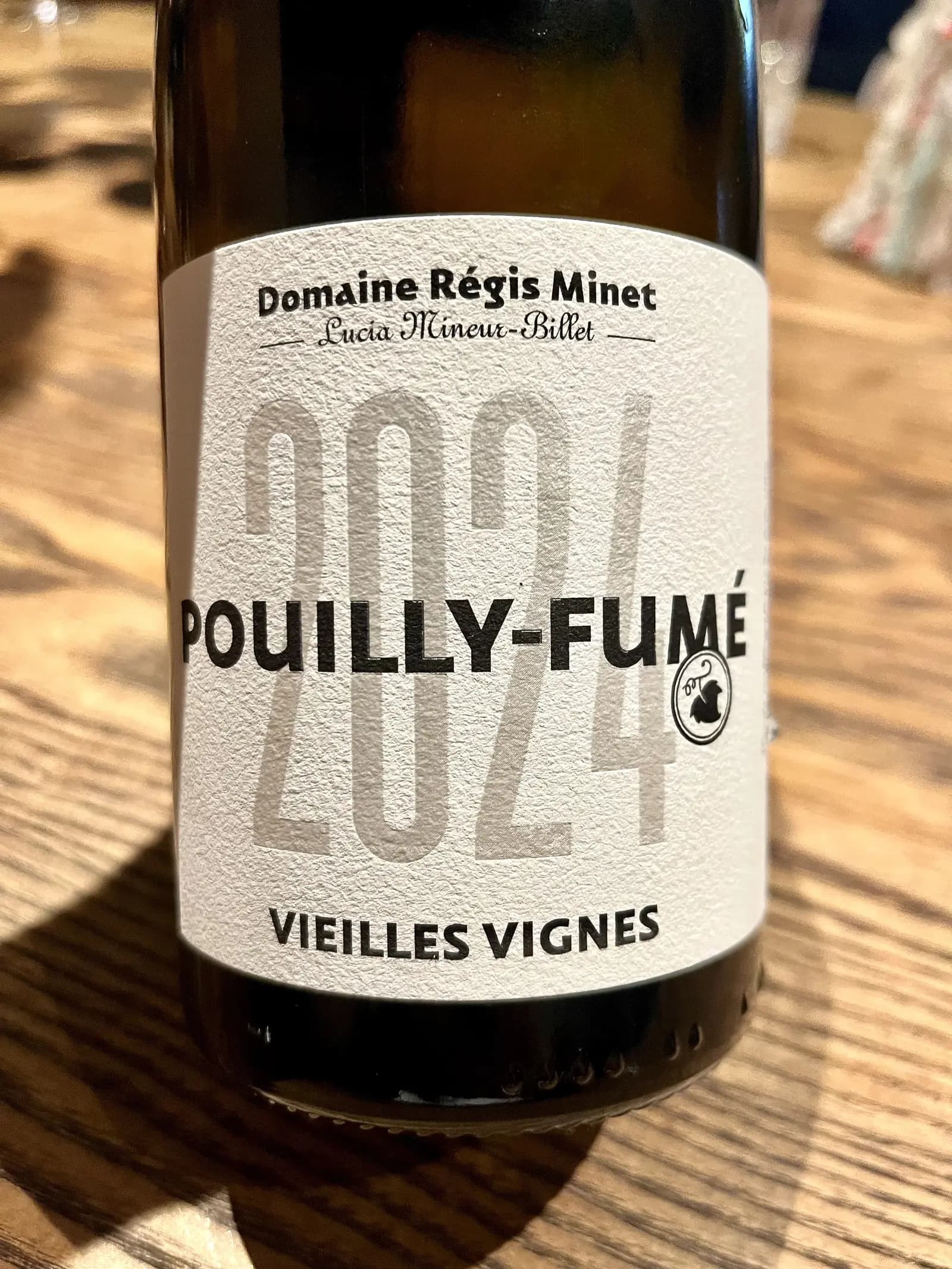 Domaine Régis Minet Vieilles Vignes Pouilly-Fumé 2024