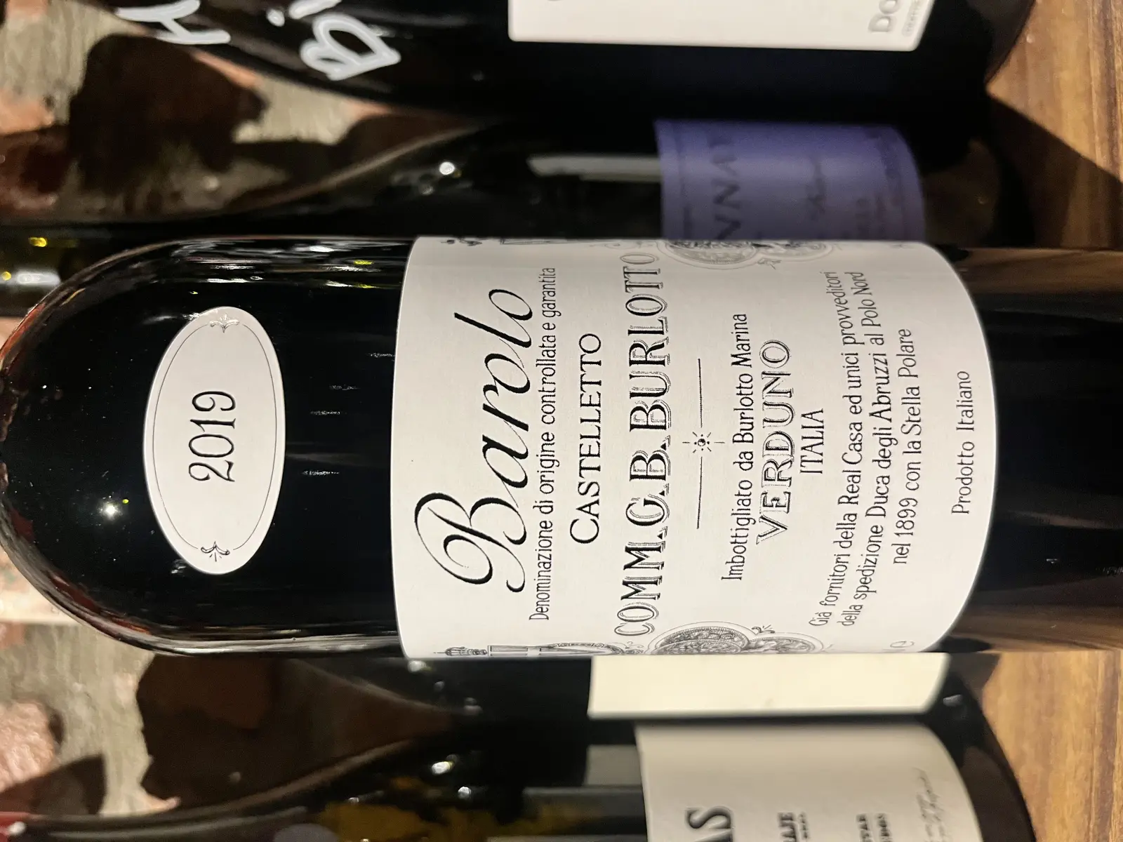 Comm. G.B. Burlotto Barolo Castelletto 2019