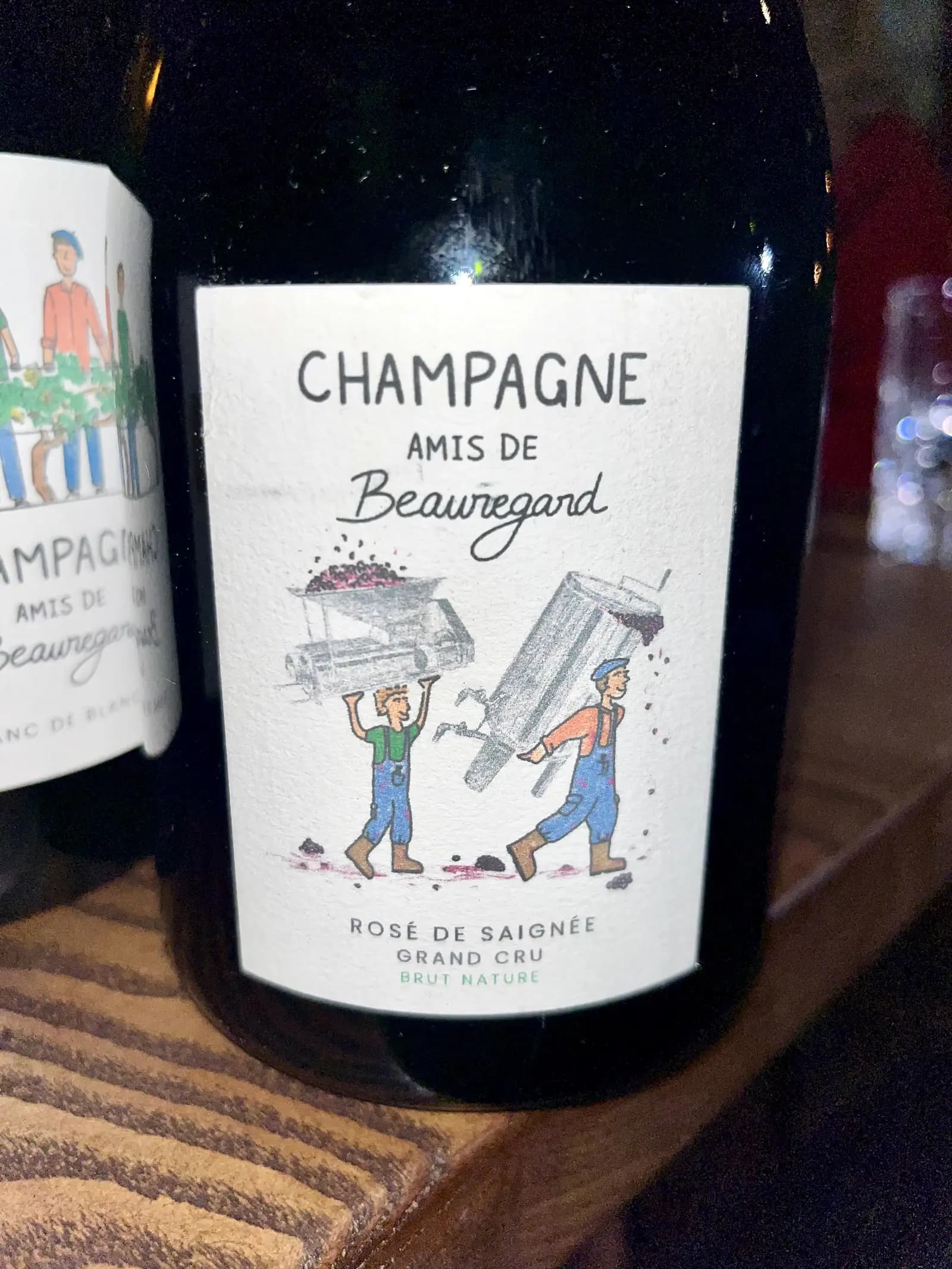 Amis de Beauregard Rosé de Saignée Grand Cru Brut Nature 2018