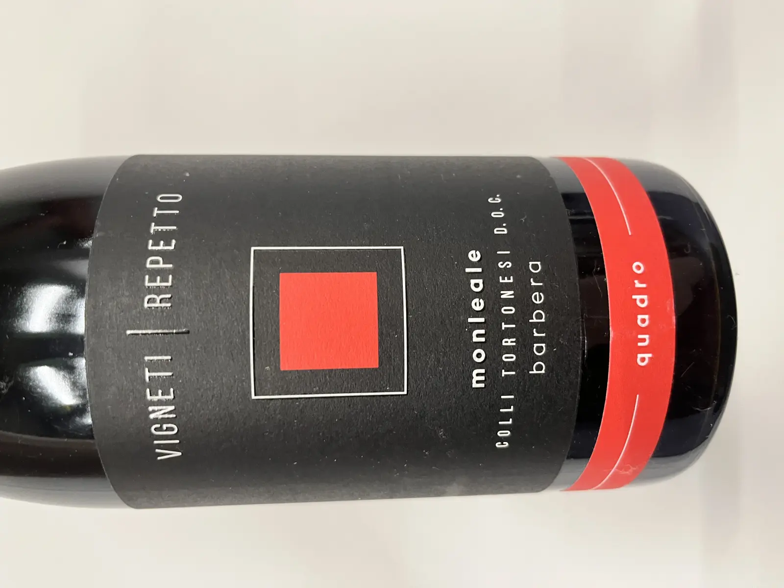 Repetto Barbera Quadro Colli Tortonesi Monleale 2018