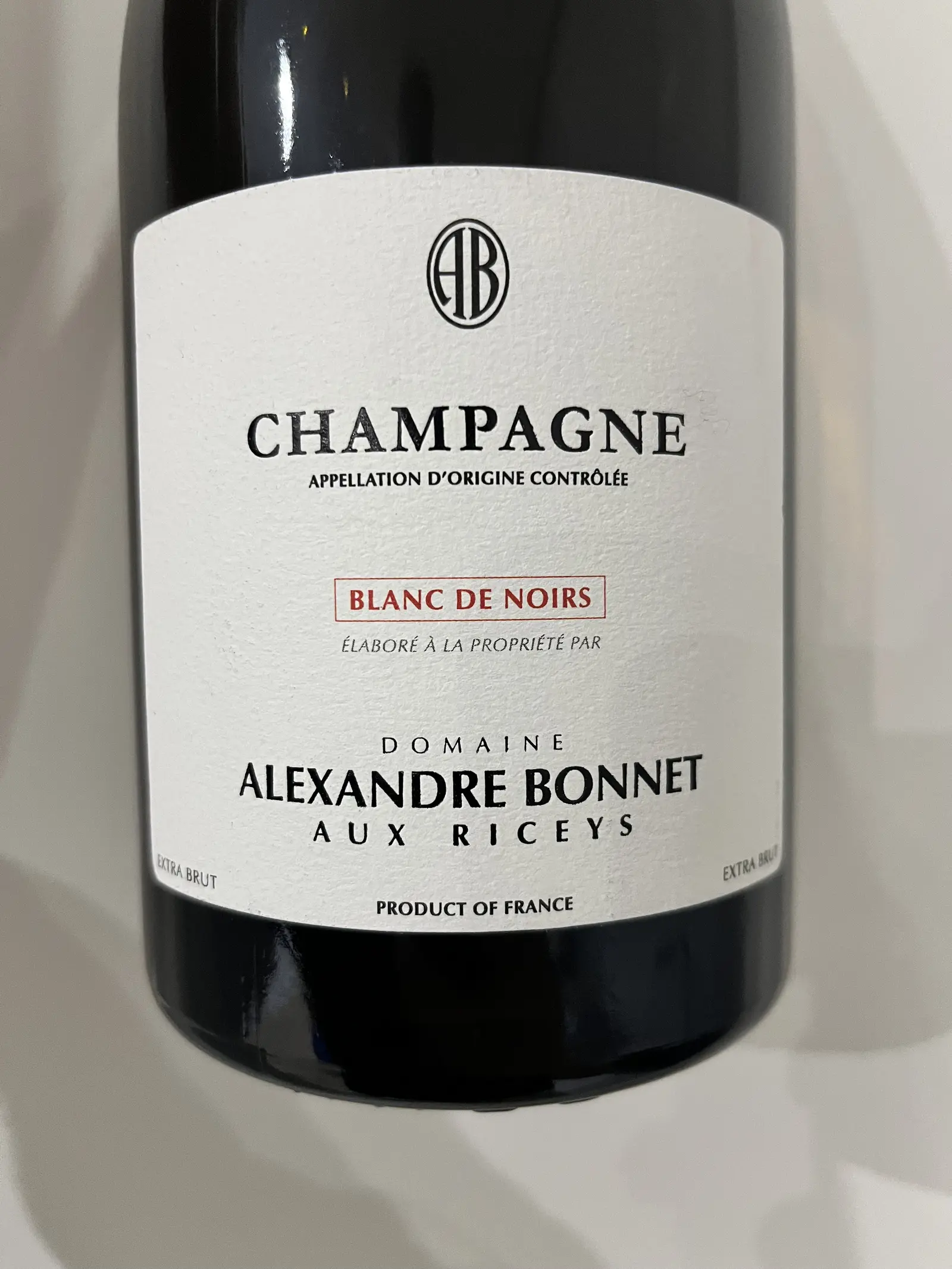 Alexandre Bonnet Blanc de Noirs Extra Brut NV