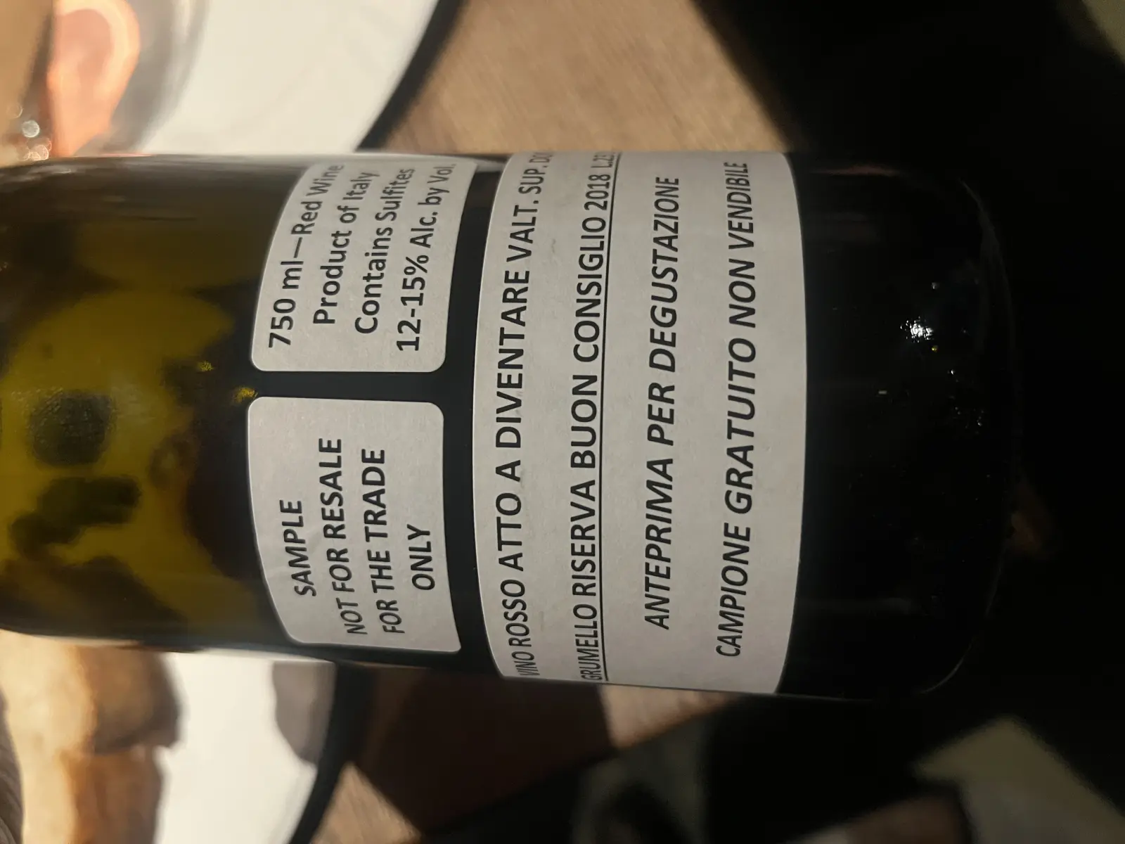 Arpepe Grumello Riserva Buon Consiglio 2018