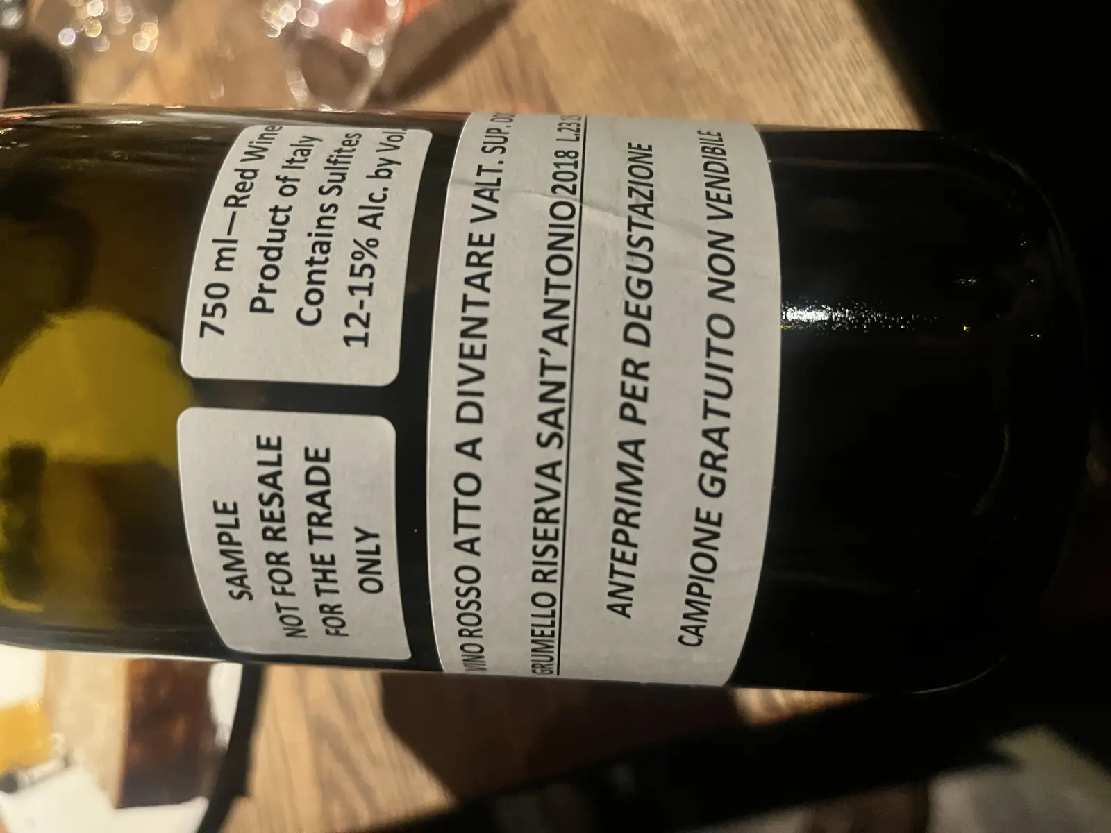 Arpepe Grumello Riserva Sant'Antonio 2018