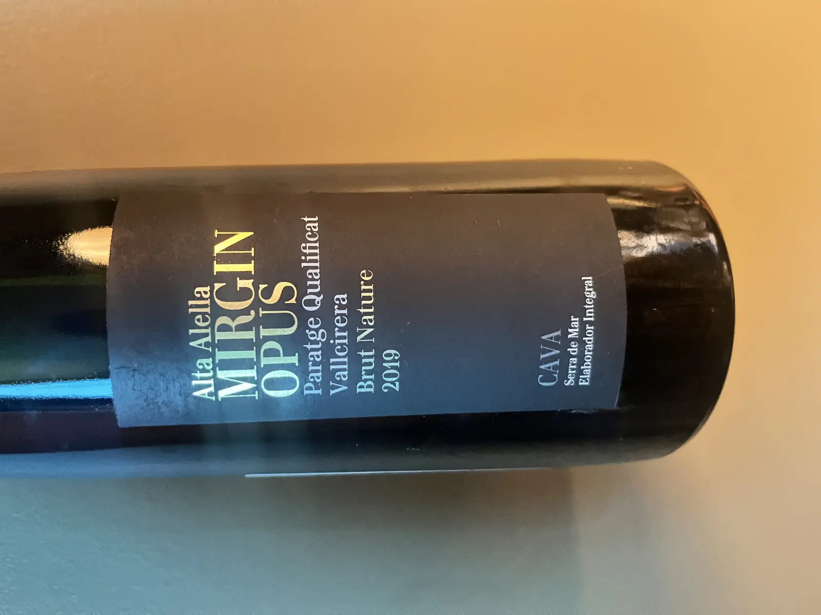Alta Alella Mirgin Opus Paratge Qualificat Vallcirera 2019