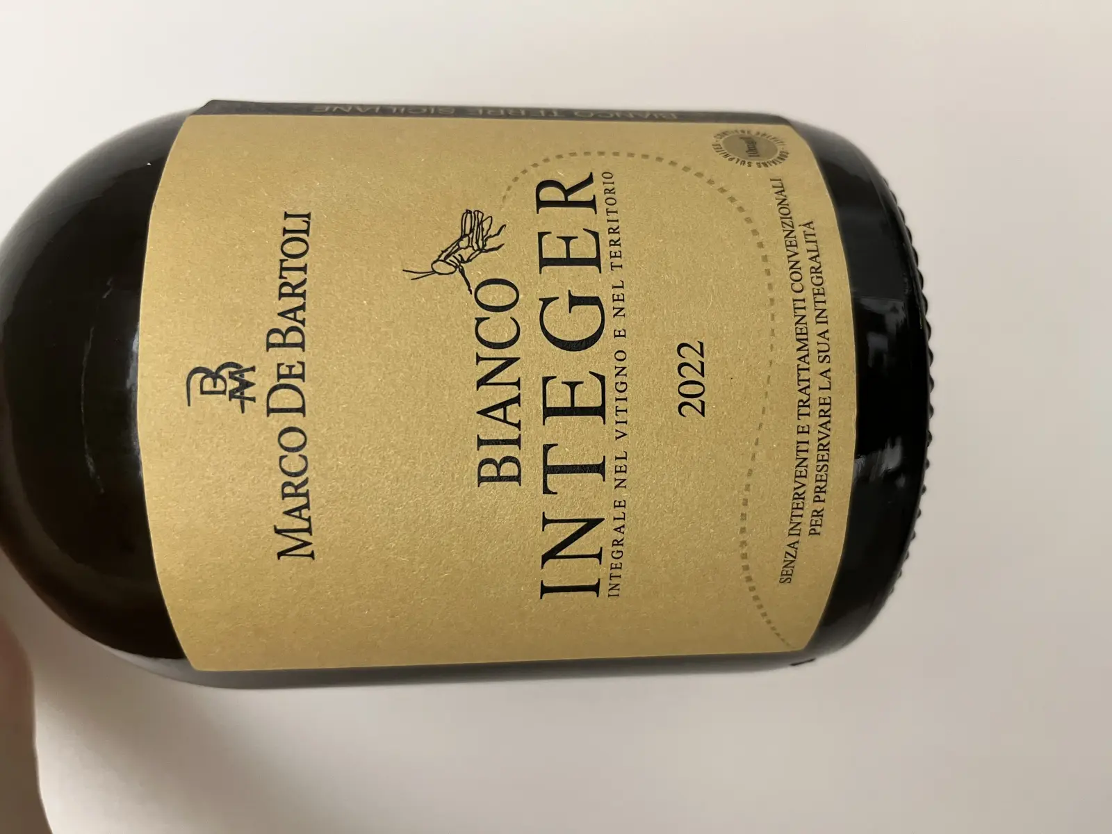Marco De Bartoli Integer Bianco 2022