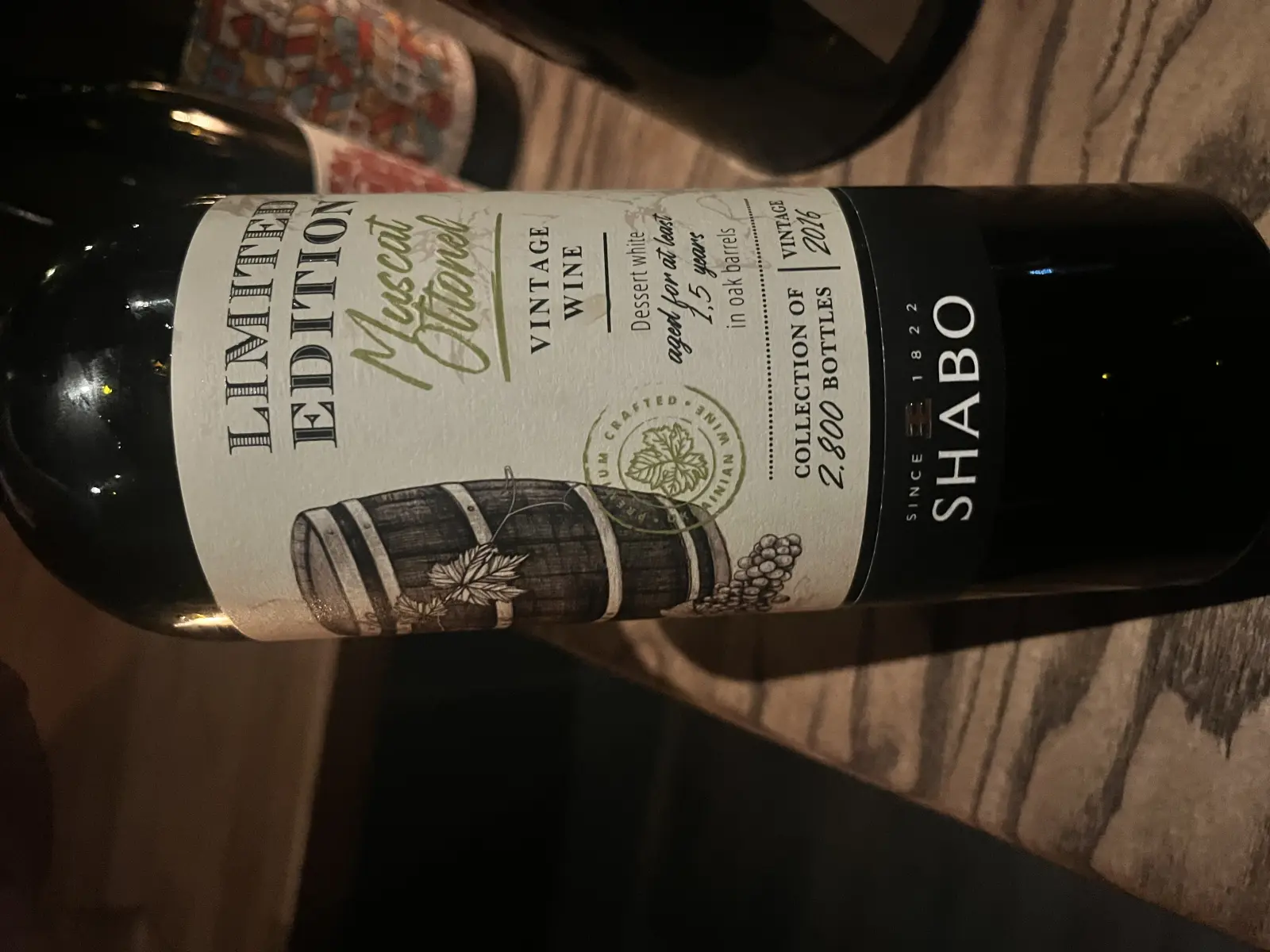 Shabo Muscat Ottonel Limited Edition 2016