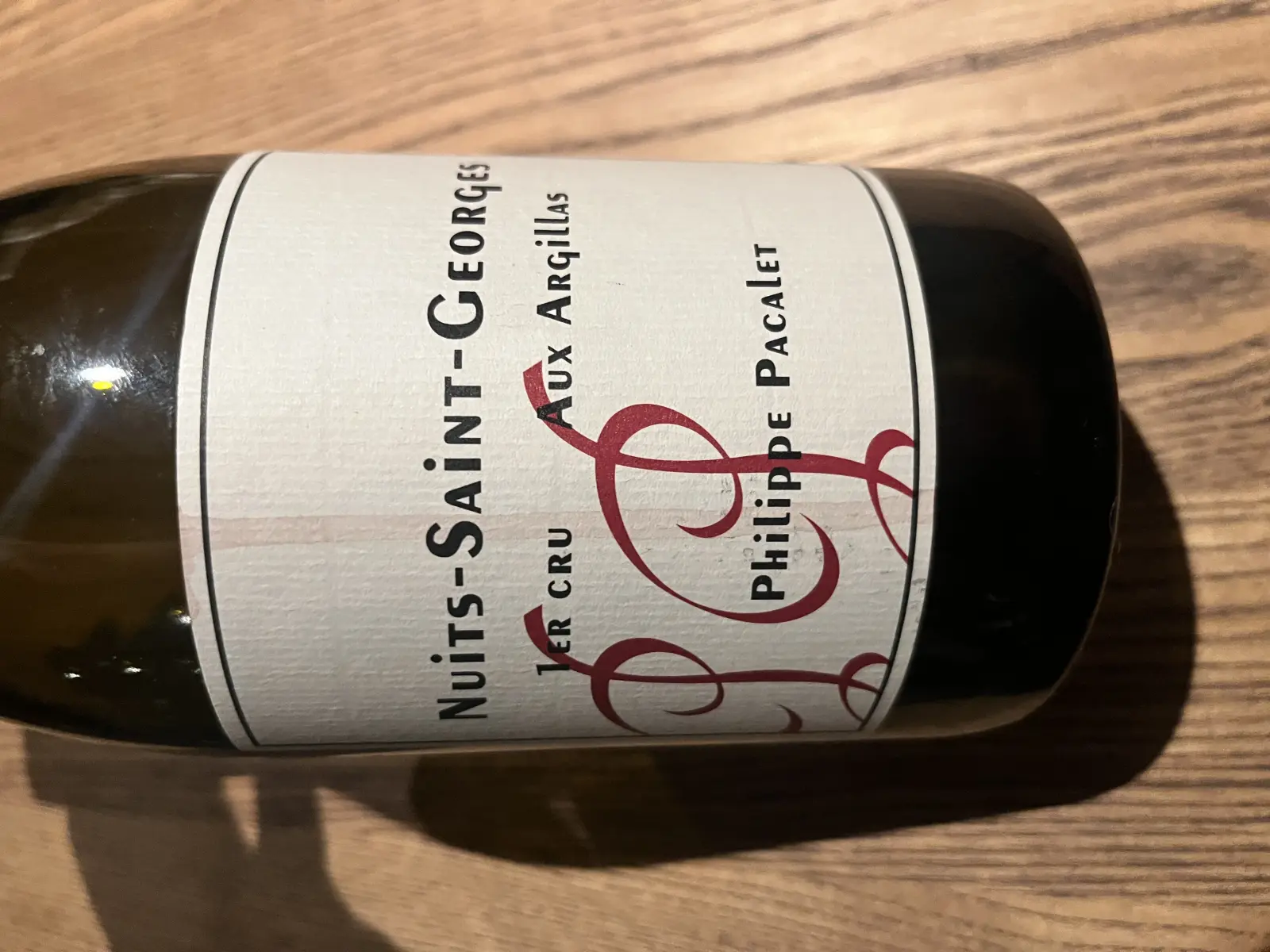 Philippe Pacalet Nuits-Saint-Georges 1er Cru Aux Argillas 2015