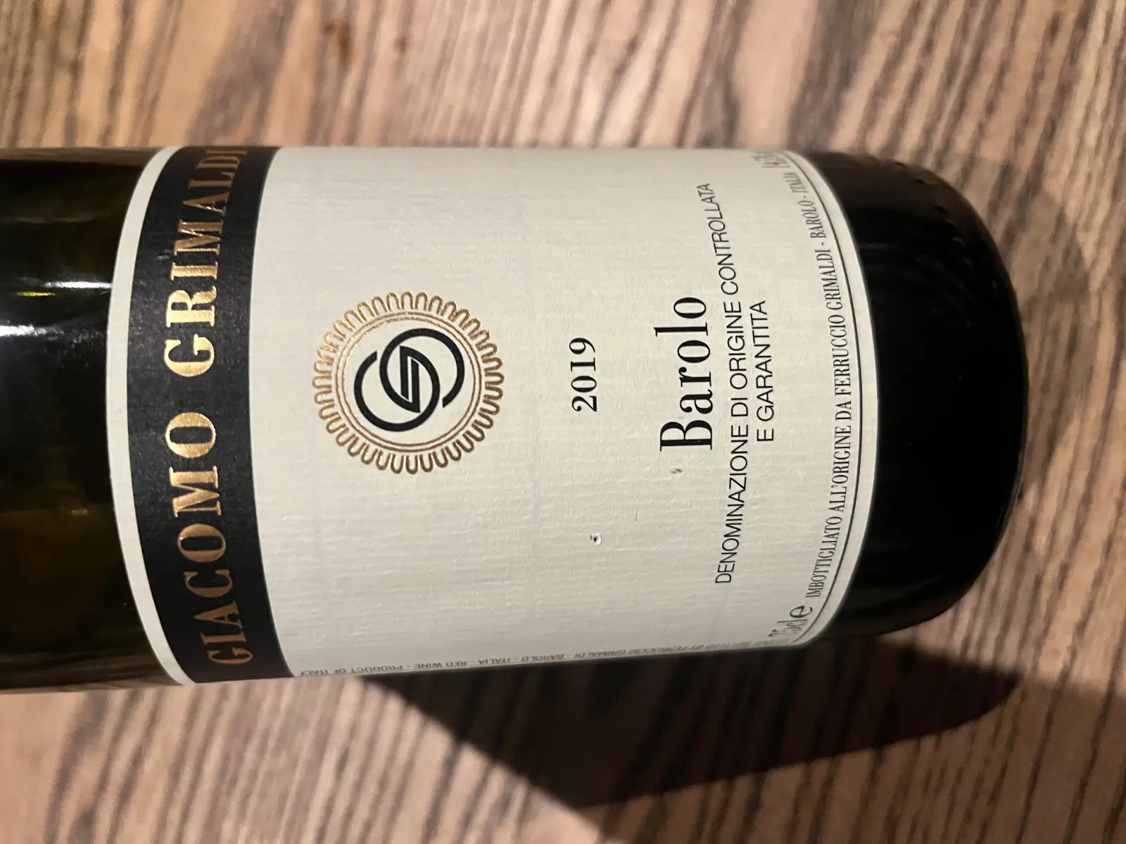 Grimaldi Barolo 2019