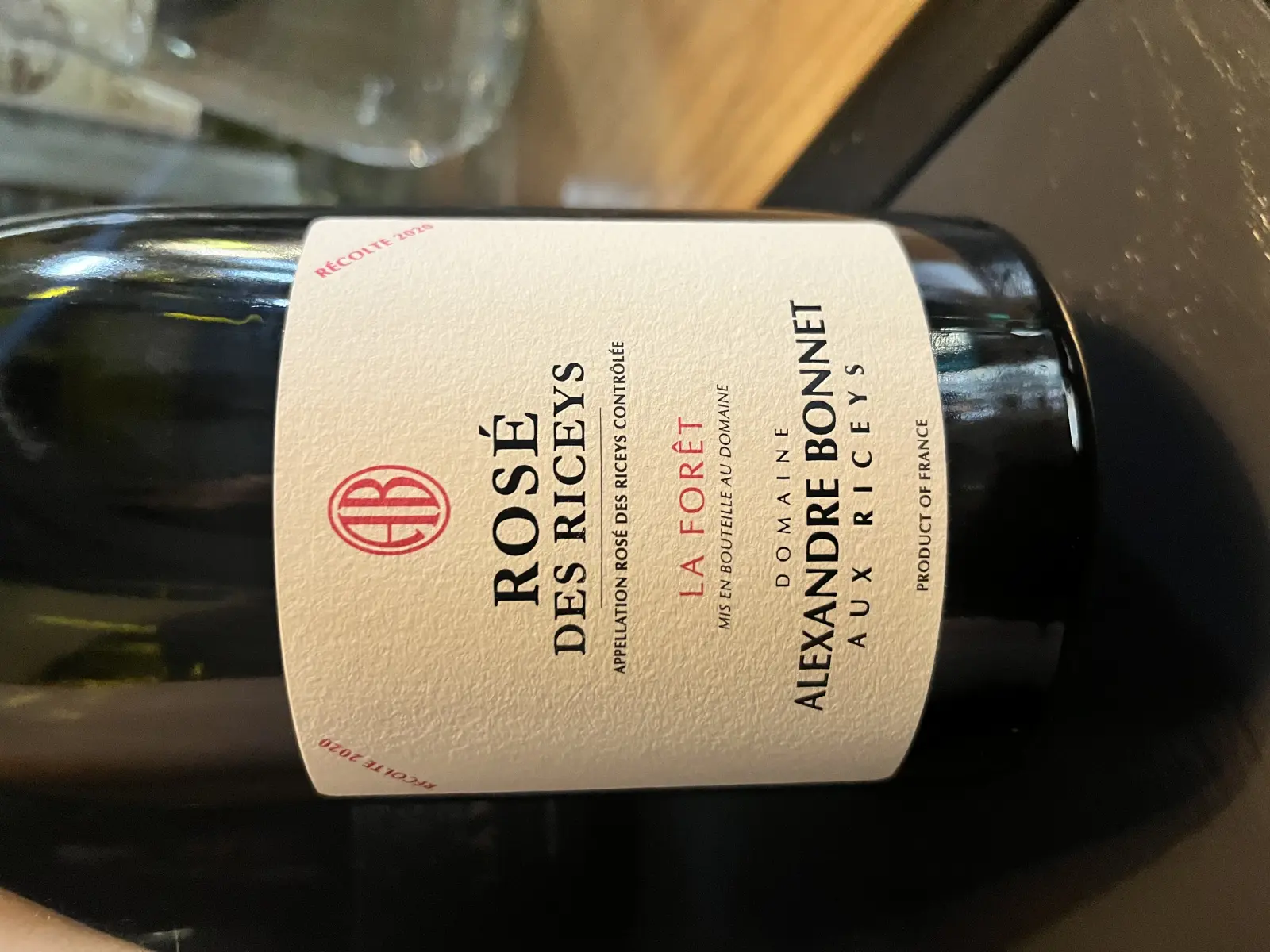 Alexandre Bonnet Rosé des Riceys La Forêt 2020