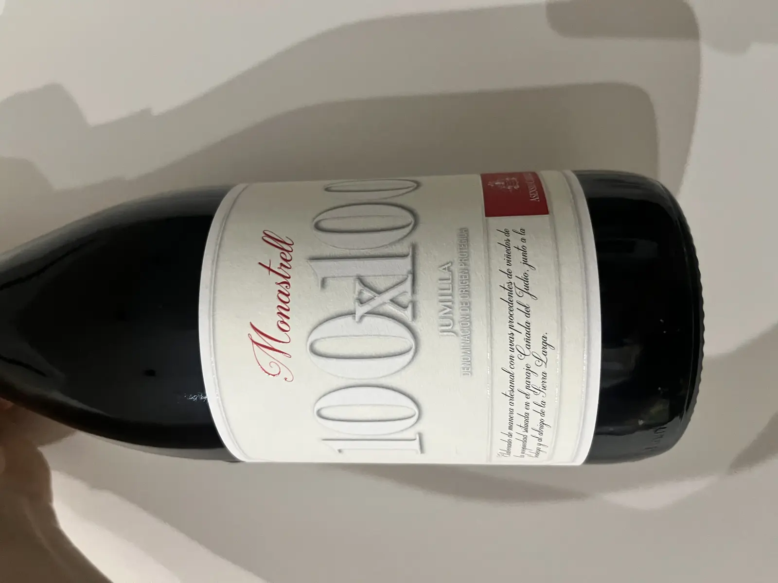 Asensio Carcelen 100x100 Monastrell 2022