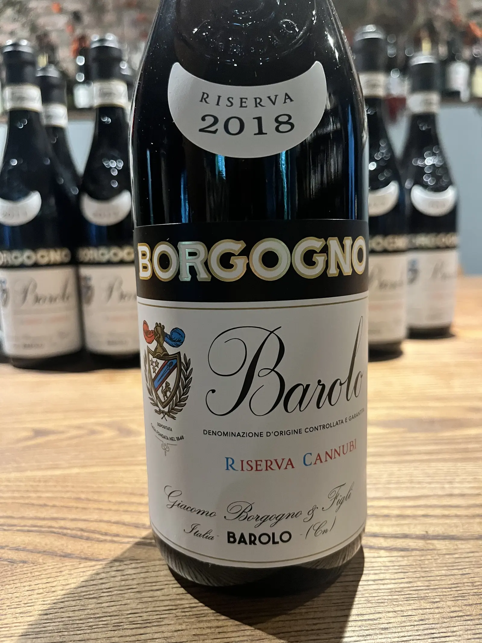 Giacomo Borgogno Barolo Cannubi Riserva 2018