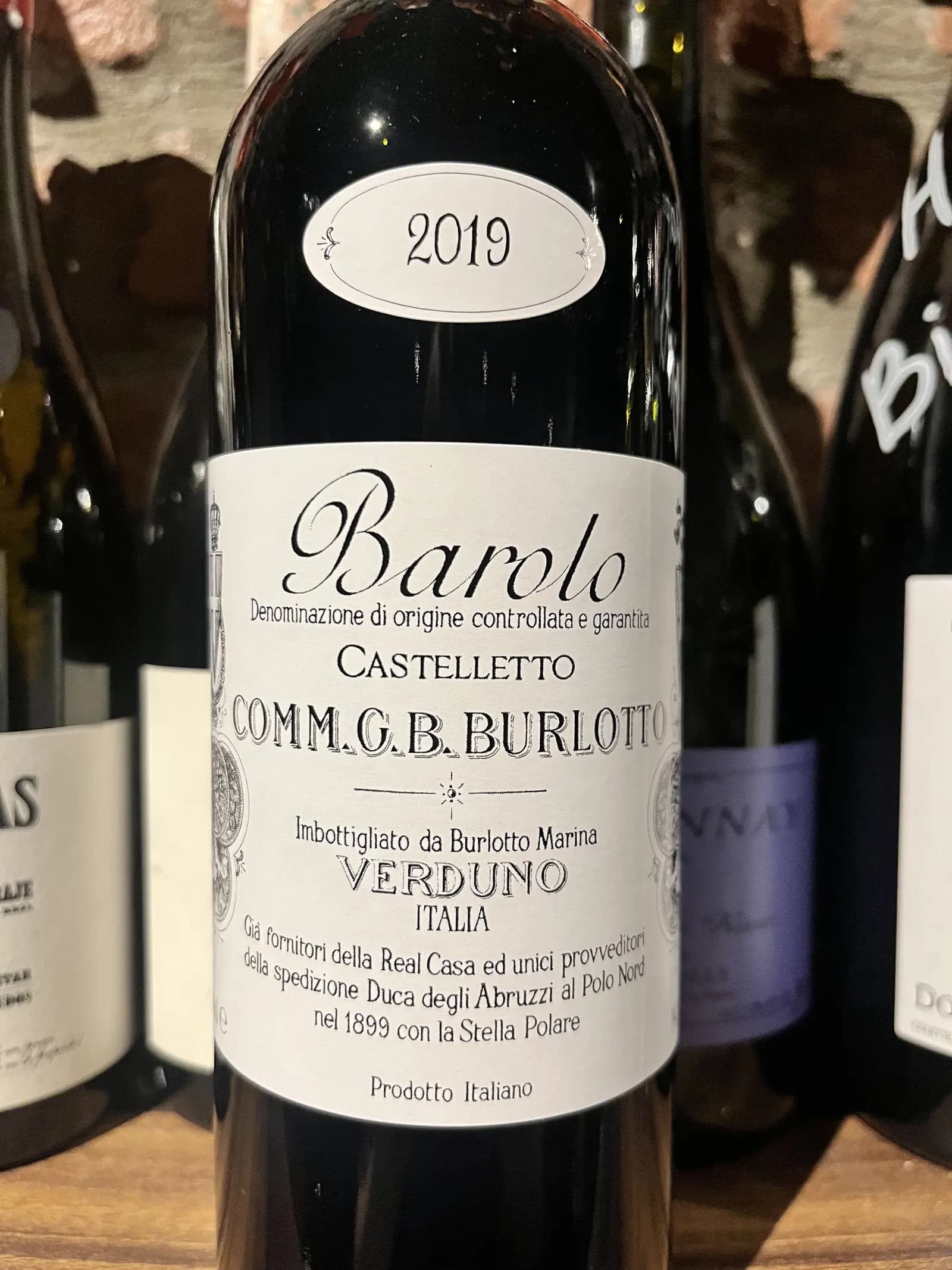 Comm. G.B. Burlotto Barolo Castelletto 2019