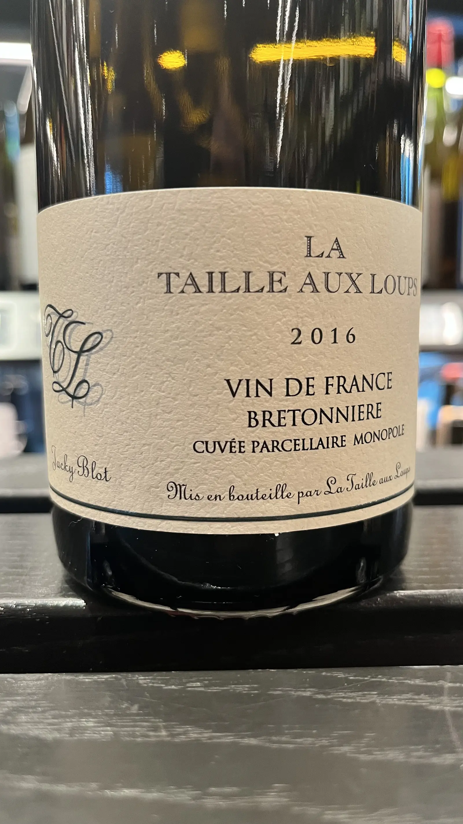 Domaine de la Taille Aux Loups Bretonniere Cuvée Parcellaire Monopole 2016